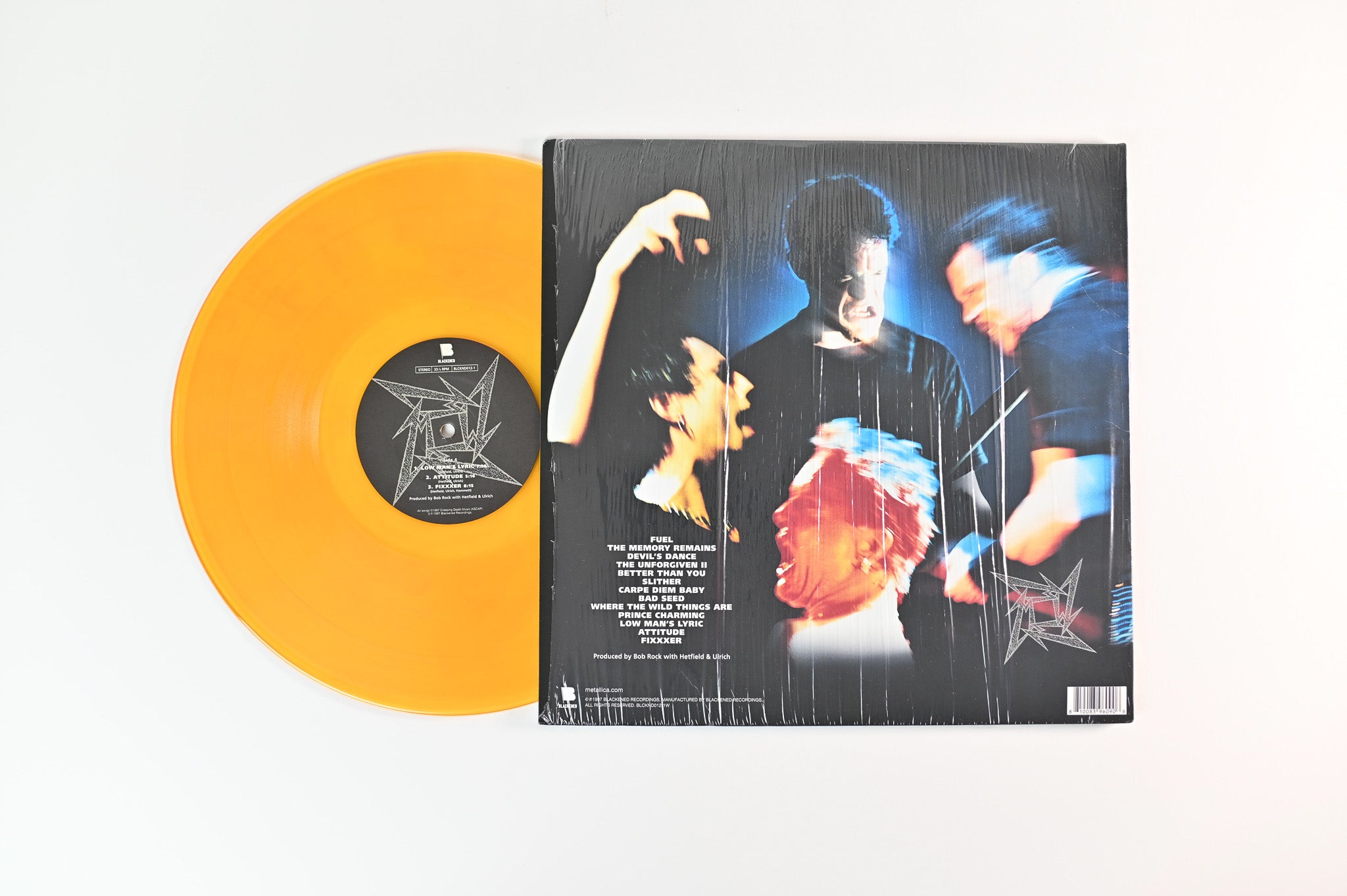 Metallica - Reload on Blackened - Yellow Vinyl