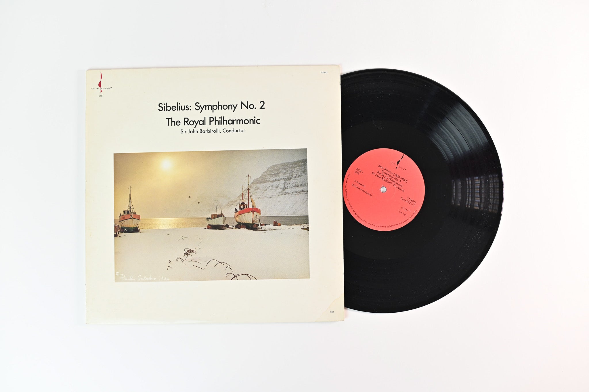 Jean Sibelius - Symphony No. 2 on Chesky Records