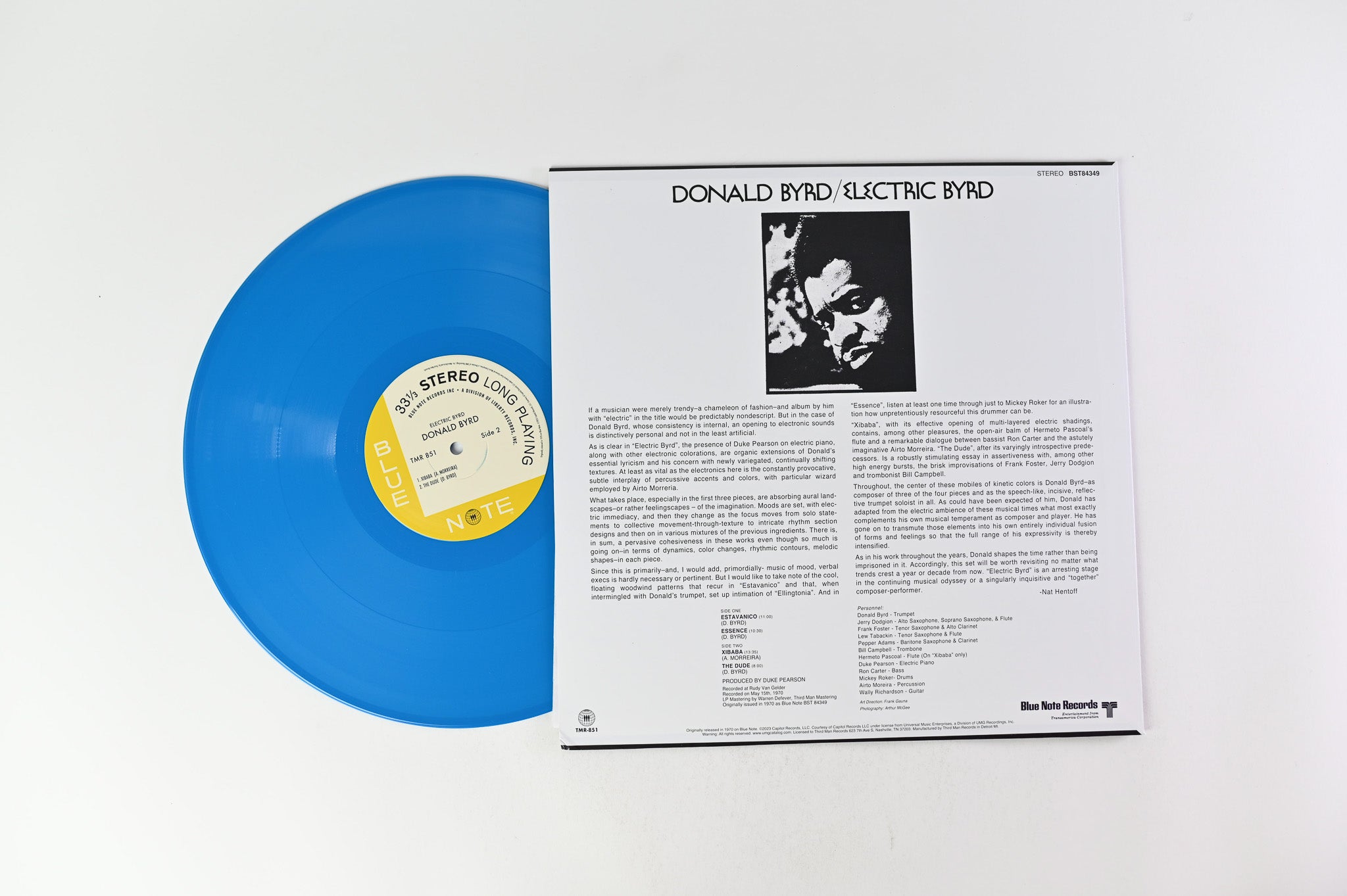 Donald Byrd - Electric Byrd on Blue Note / Third Man - 313 Series - Turqoise Vinyl