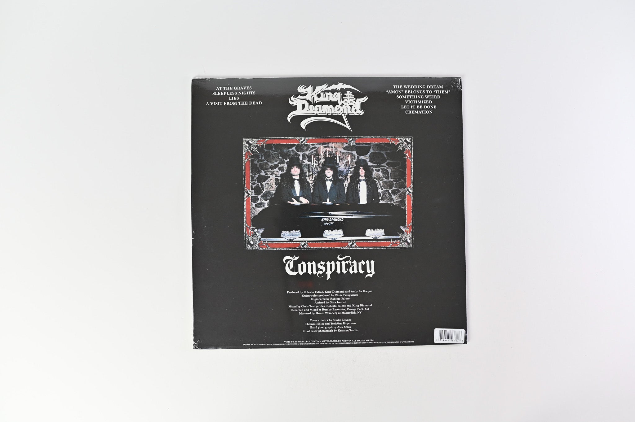 King Diamond - Conspiracy on Metal Blade Ltd Cherry Red Reissue Sealed