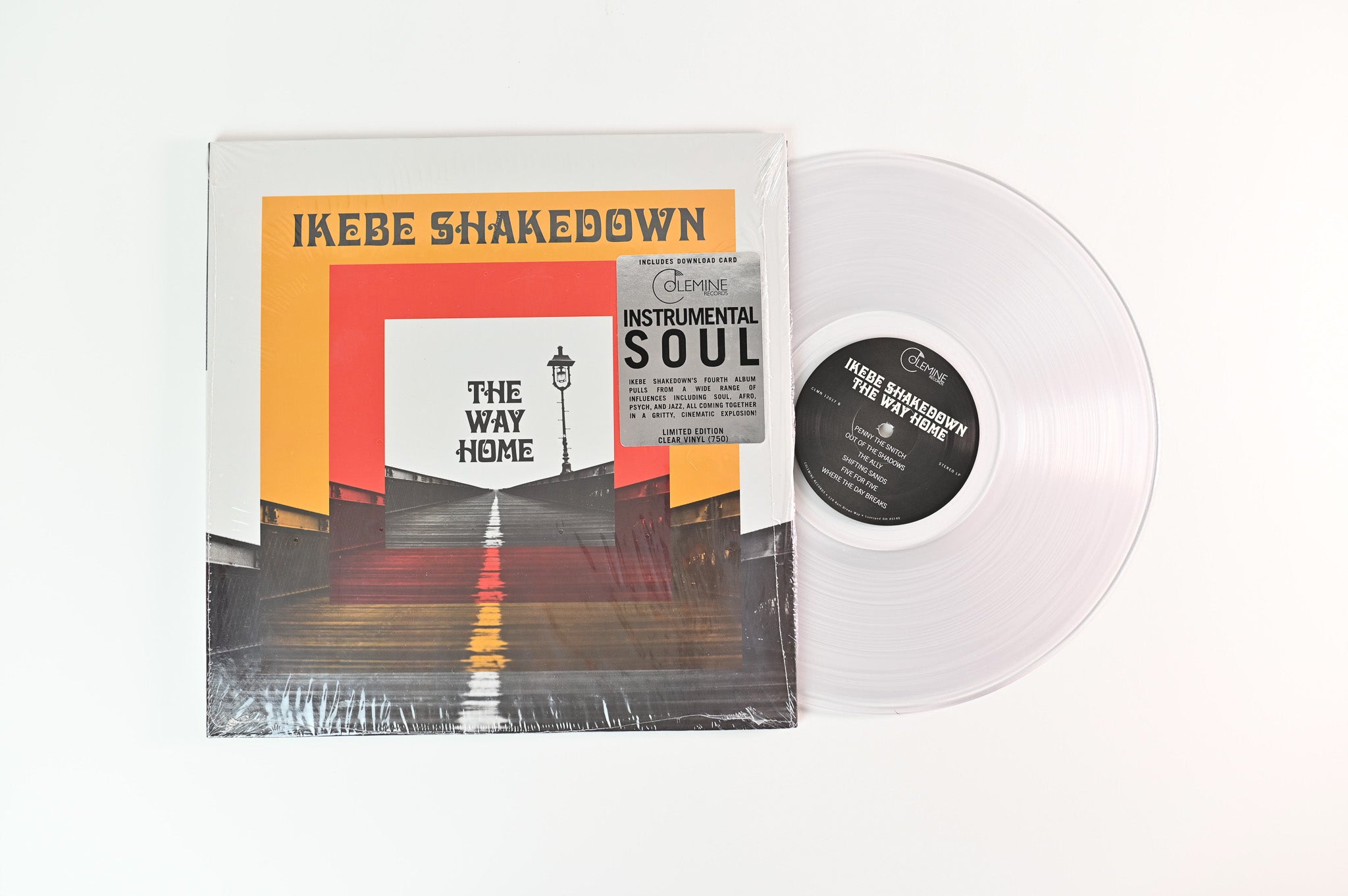 Ikebe Shakedown - The Way Home on Colemine Records - Clear Vinyl