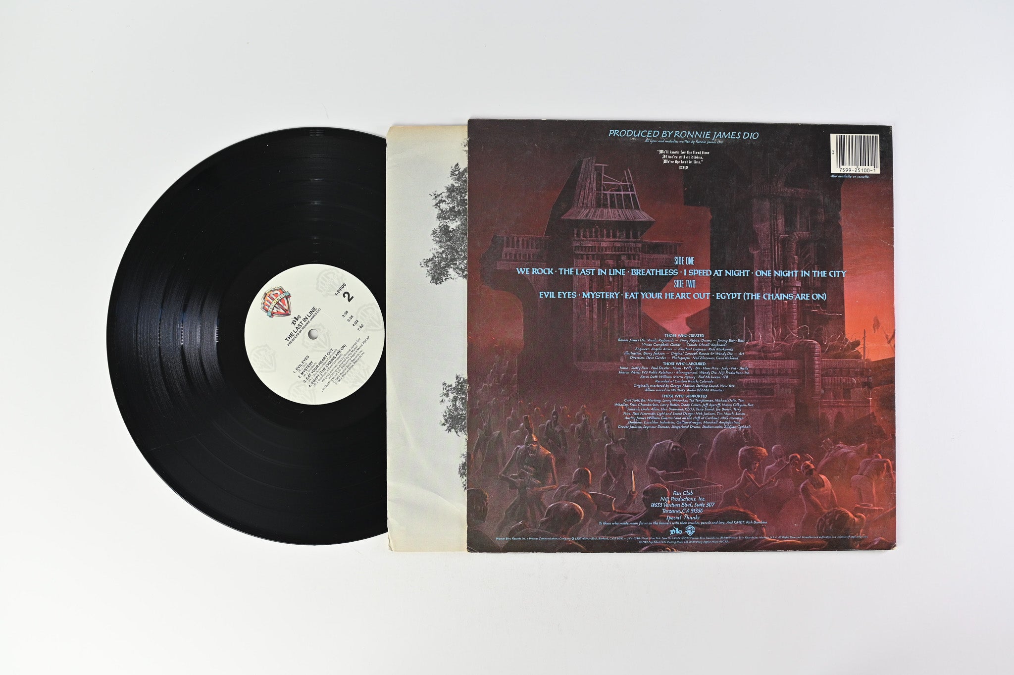 Dio - The Last In Line on Warner Bros