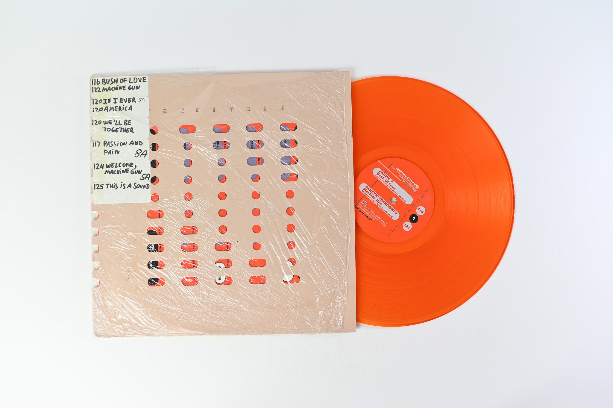 Various - r-25 on Razormaid Orange Transparent