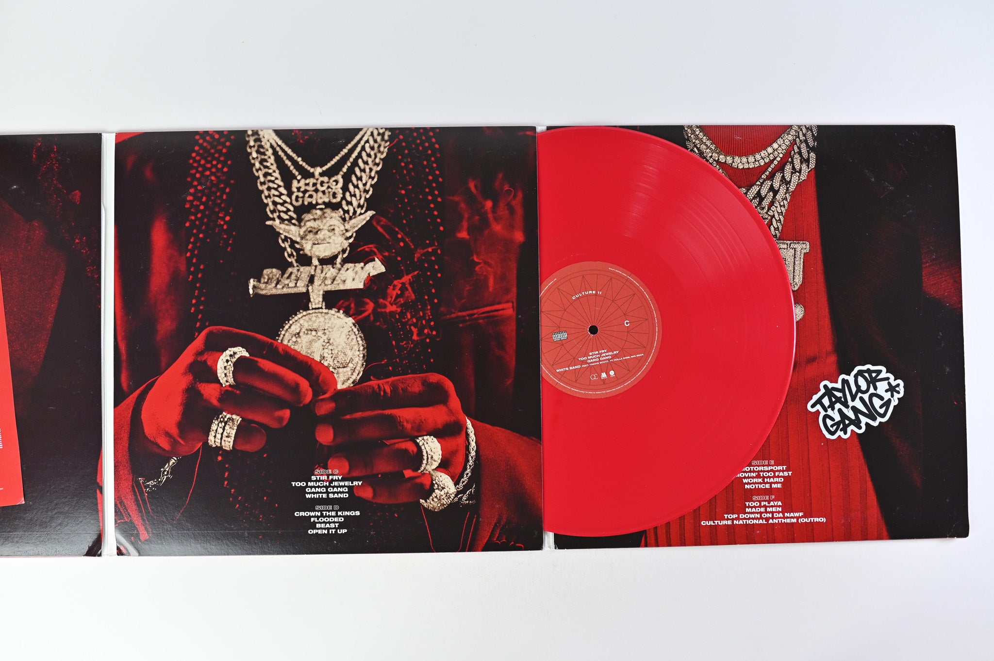 Migos - Culture II on Capitol Tri-Fold Red Vinyl