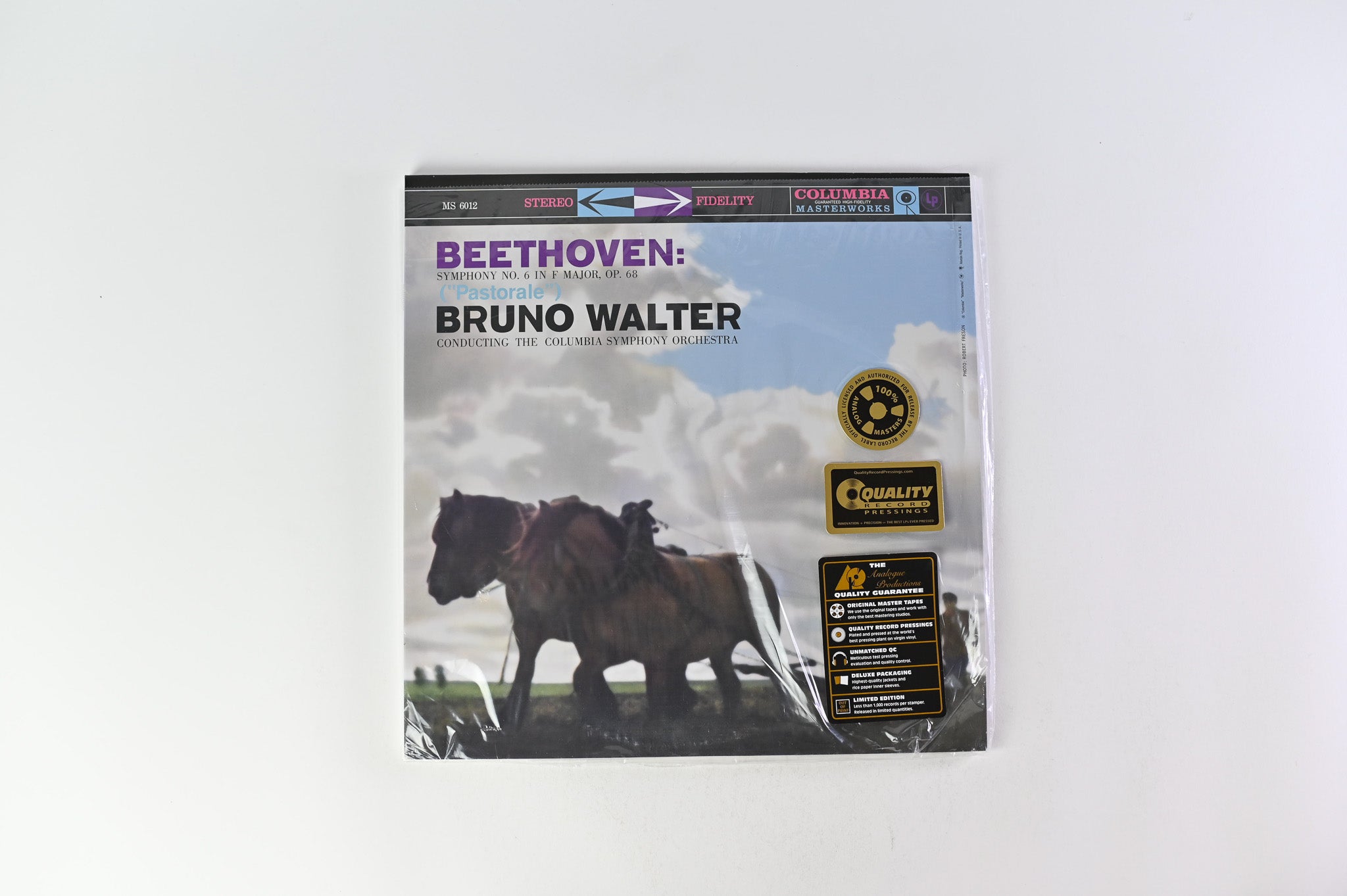Bruno Walter - Beethoven: Symphony No. 6 in F Major, Op. 68 (Columbia Symphony Orchestra) on Analogue Productions