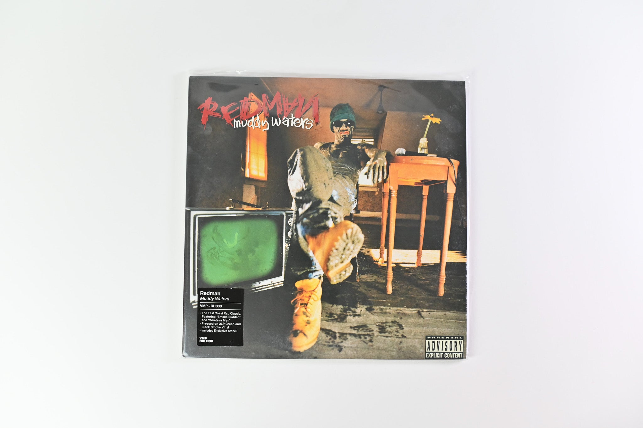 Redman - Muddy Waters Vinyl Me Please Green & Black Smoke Reissue