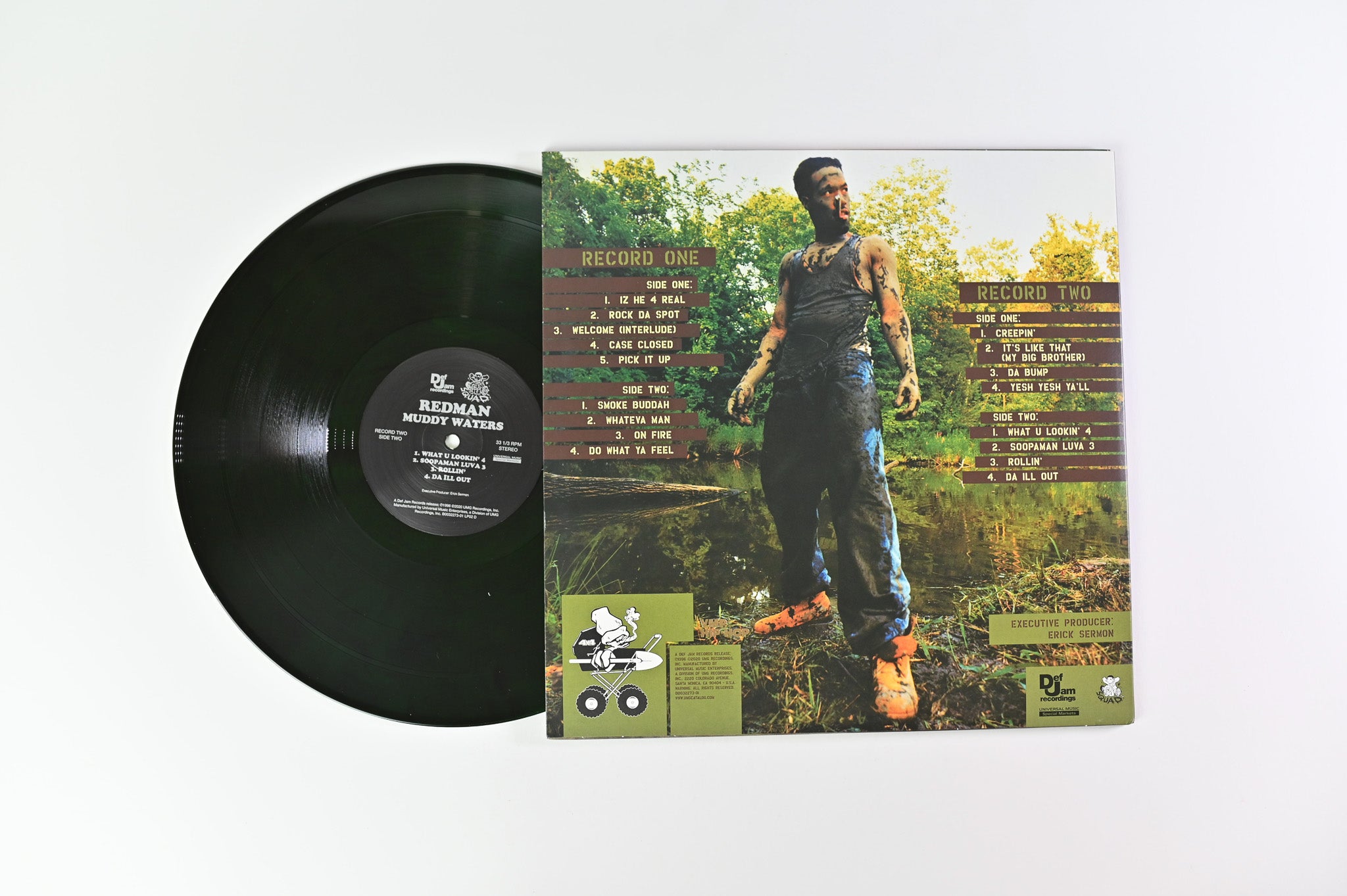 Redman - Muddy Waters Vinyl Me Please Green & Black Smoke Reissue