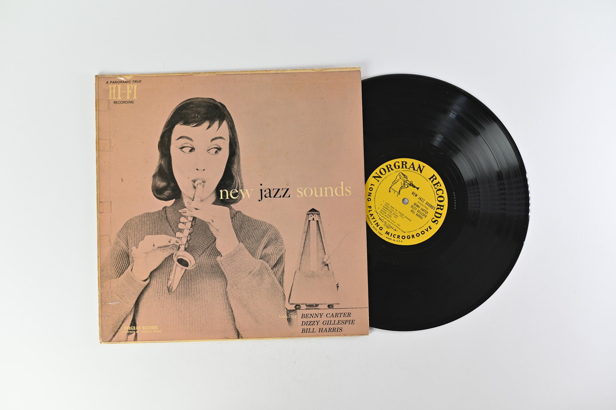 Benny Carter - New Jazz Sounds on Norgran Mono