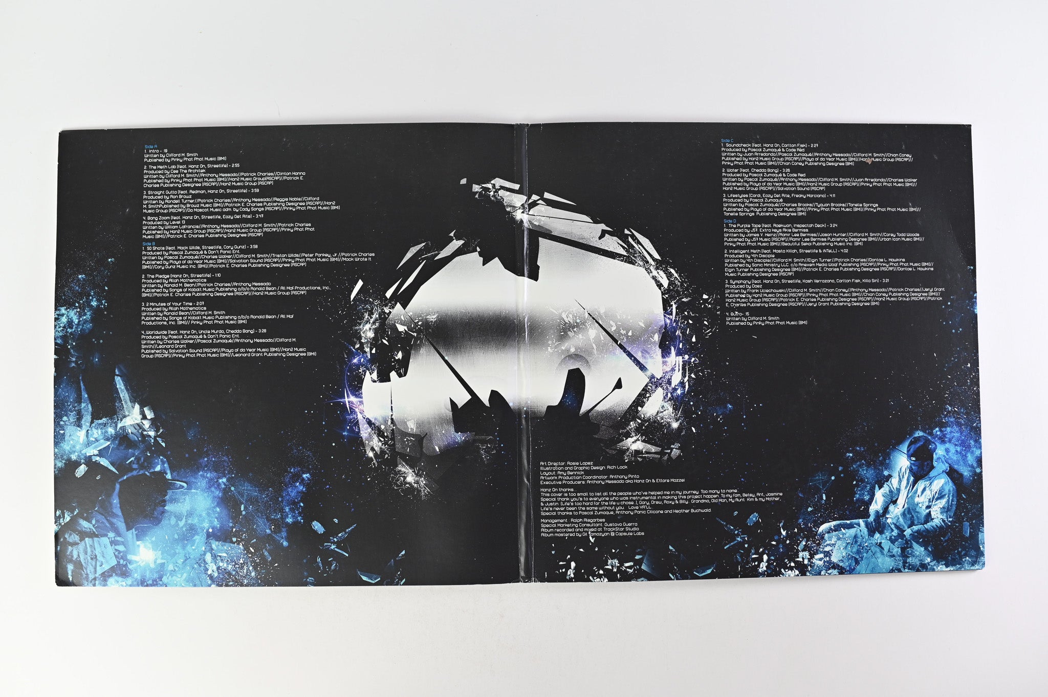 Method Man - The Meth Lab on Tommy Boy Ltd Blue Ice