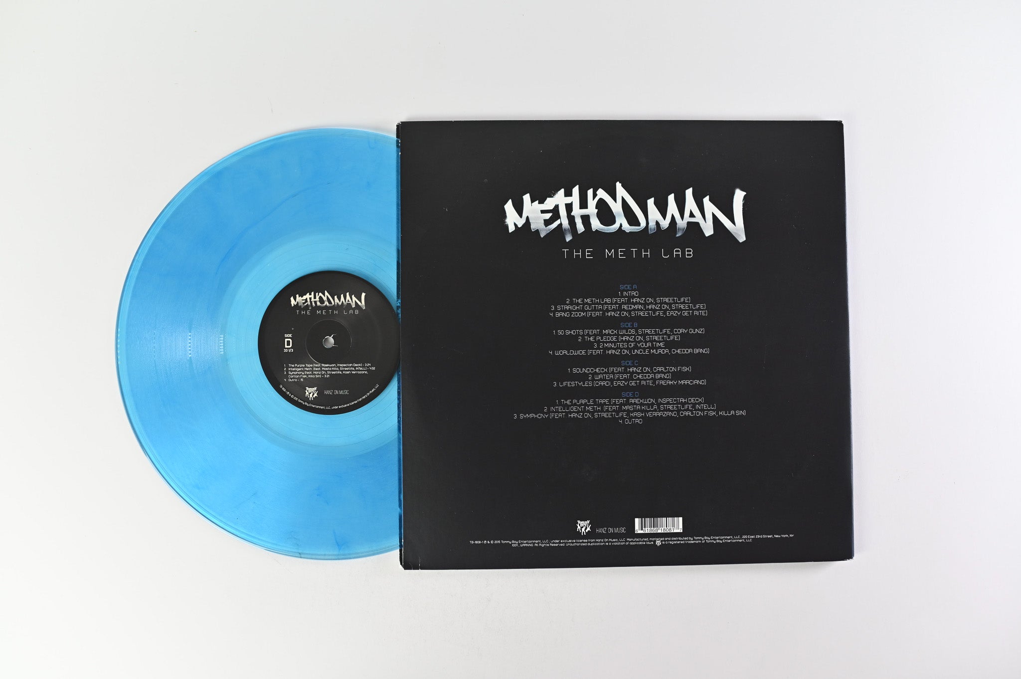 Method Man - The Meth Lab on Tommy Boy Ltd Blue Ice