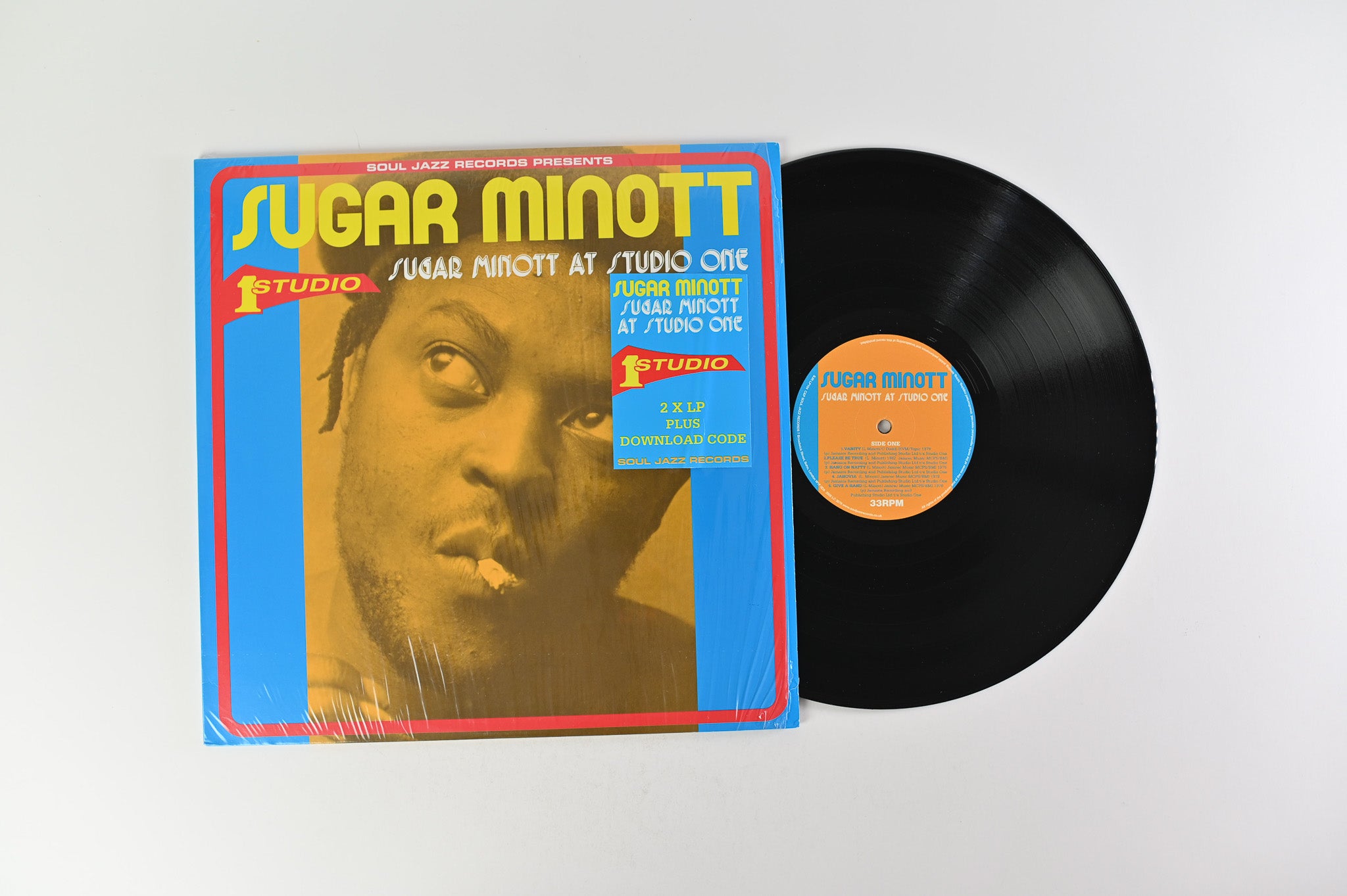 Sugar Minott - Sugar Minott At Studio One on Soul Jazz Repress