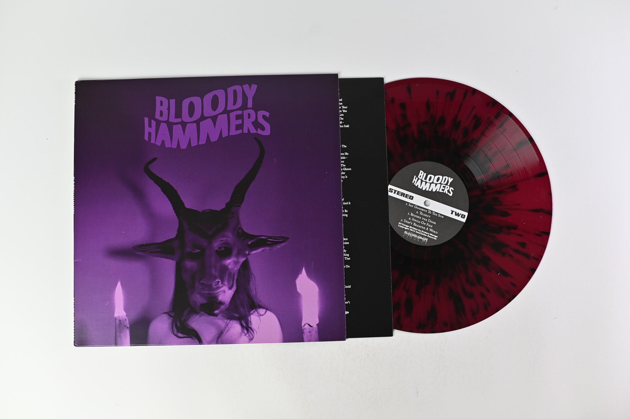 Bloody Hammers - Bloody Hammers on Soulseller Records - Splatter Vinyl