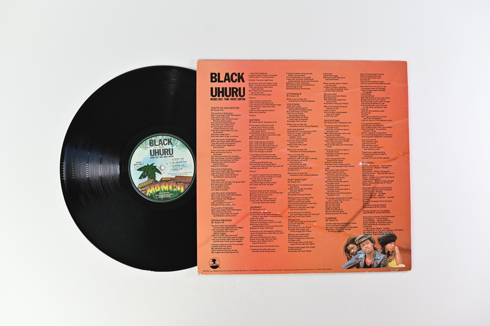 Black Uhuru - Red on Mango