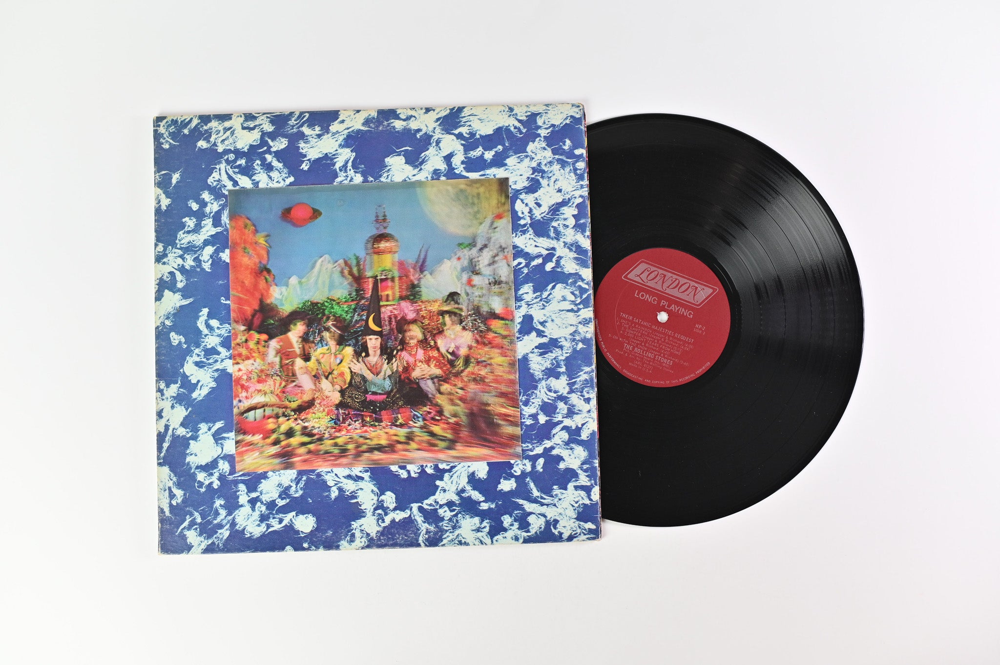 The Rolling Stones - Their Satanic Majesties Request on London Mono Lenticular Cover