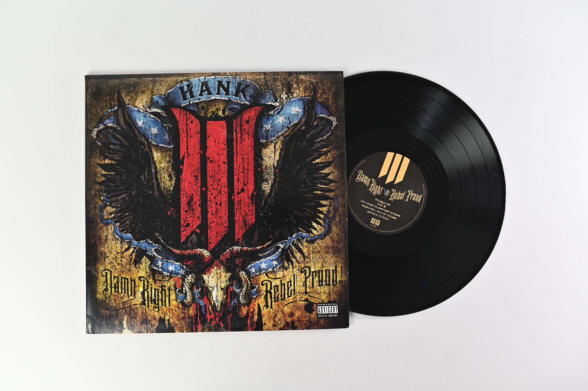 Hank Williams III - Damn Right Rebel Proud on Sidewalk