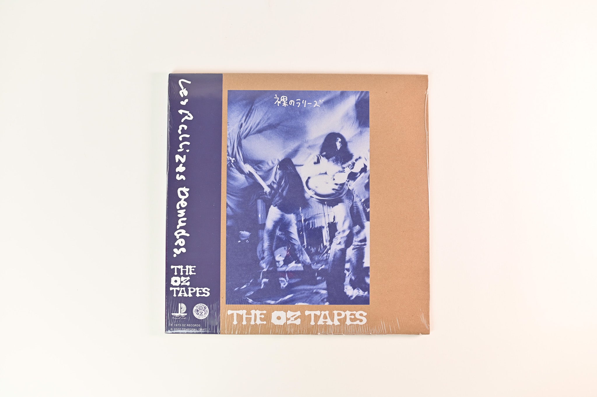 Les Rallizes Denudes - The Oz Tapes on Temporal Drift / OZ Records - "Almost Transparent Blue" Colored Vinyl - Sealed