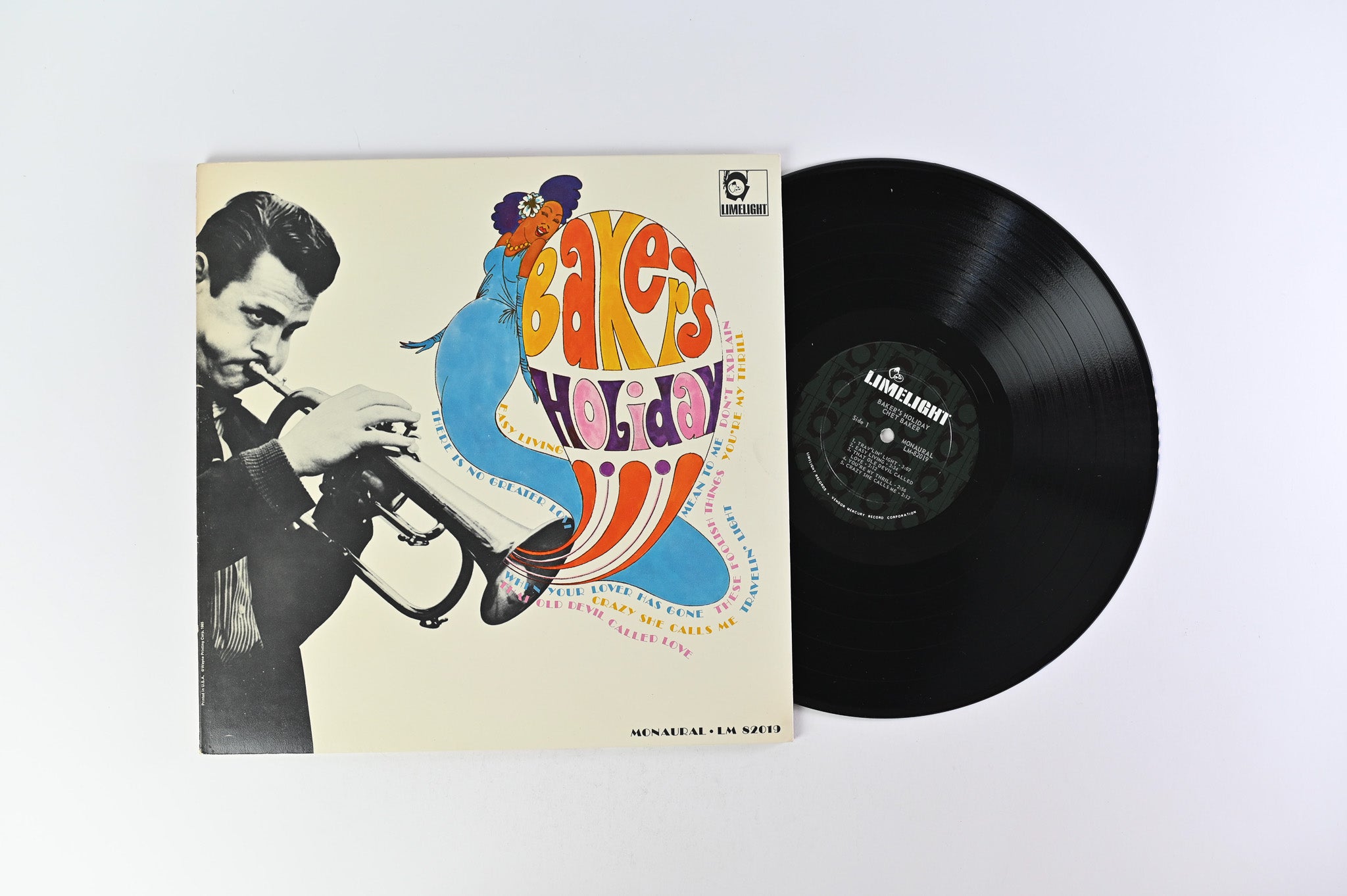 Chet Baker - Baker's Holiday on Limelight Mono