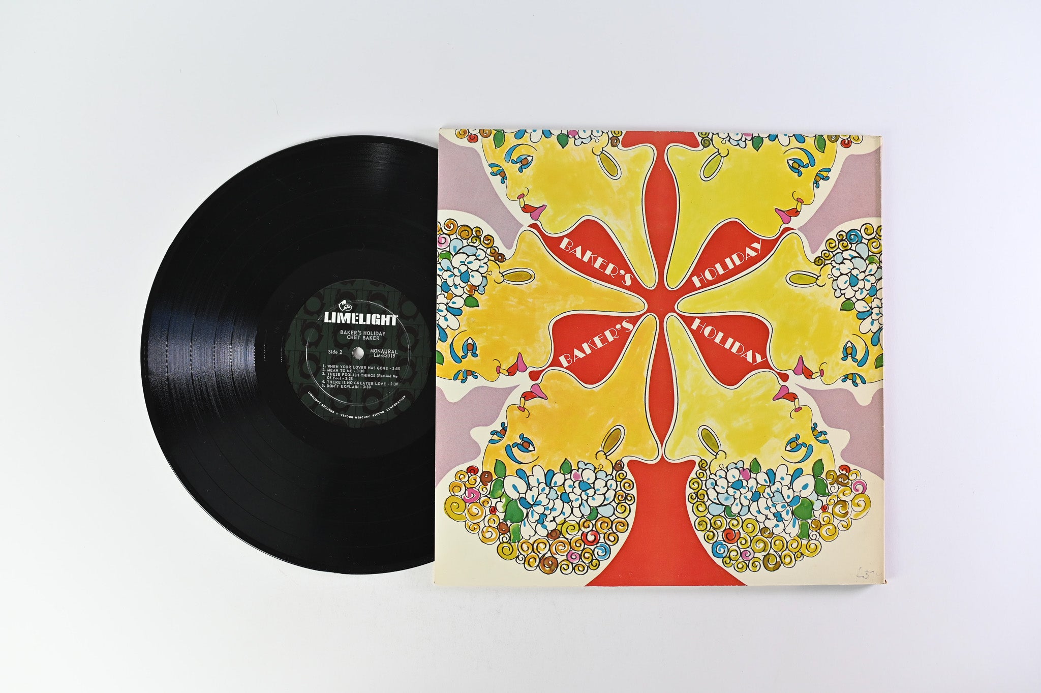 Chet Baker - Baker's Holiday on Limelight Mono