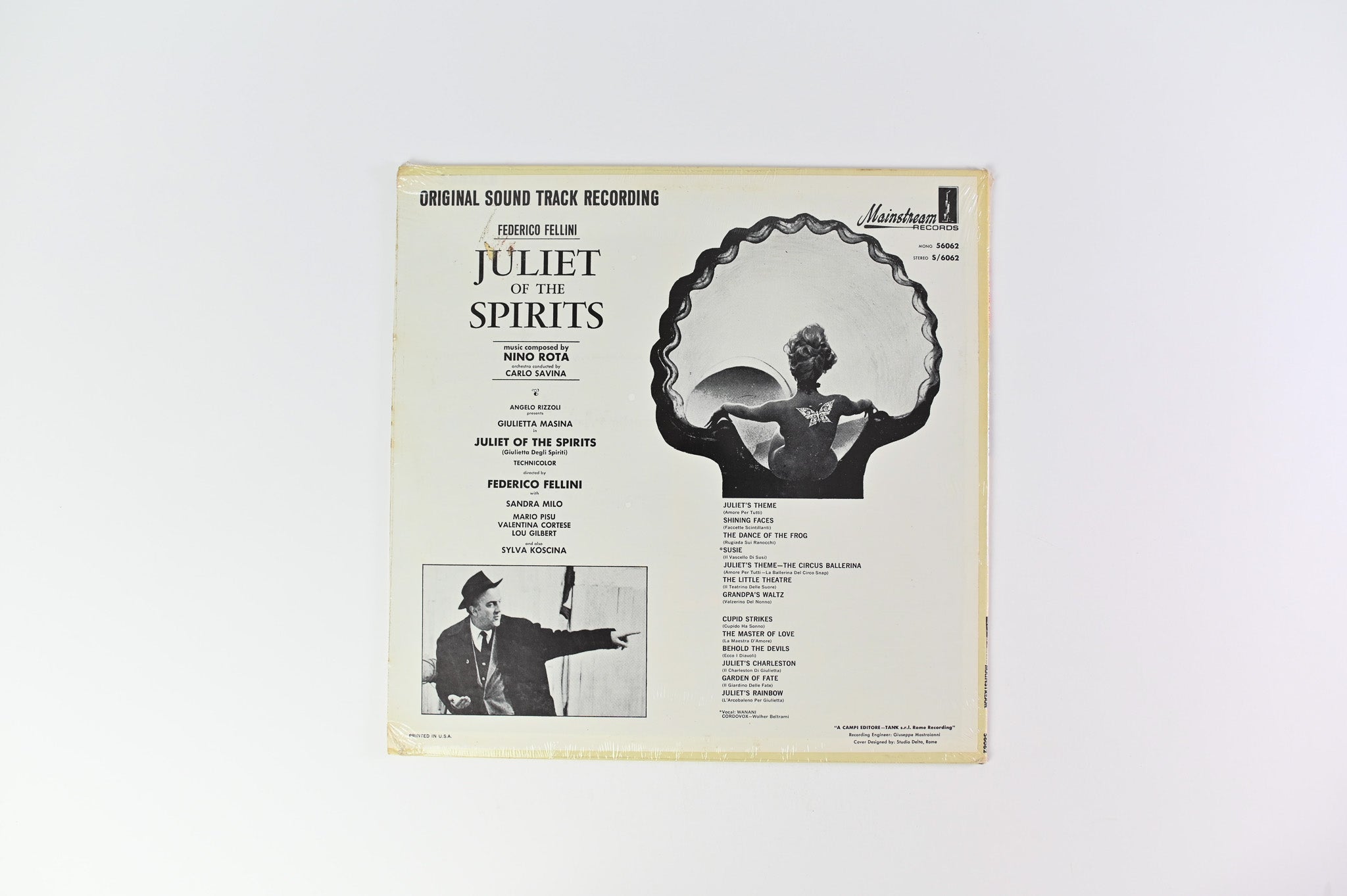 Nino Rota - Juliet Of The Spirits (Original Sound Track Recording) Sealed on Mainstream Records
