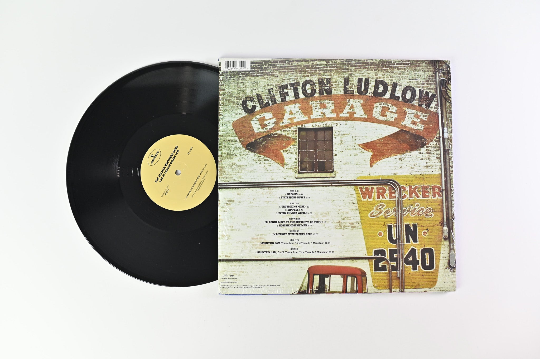 The Allman Brothers Band - Live At Ludlow Garage 1970 on Mercury 180 Gram