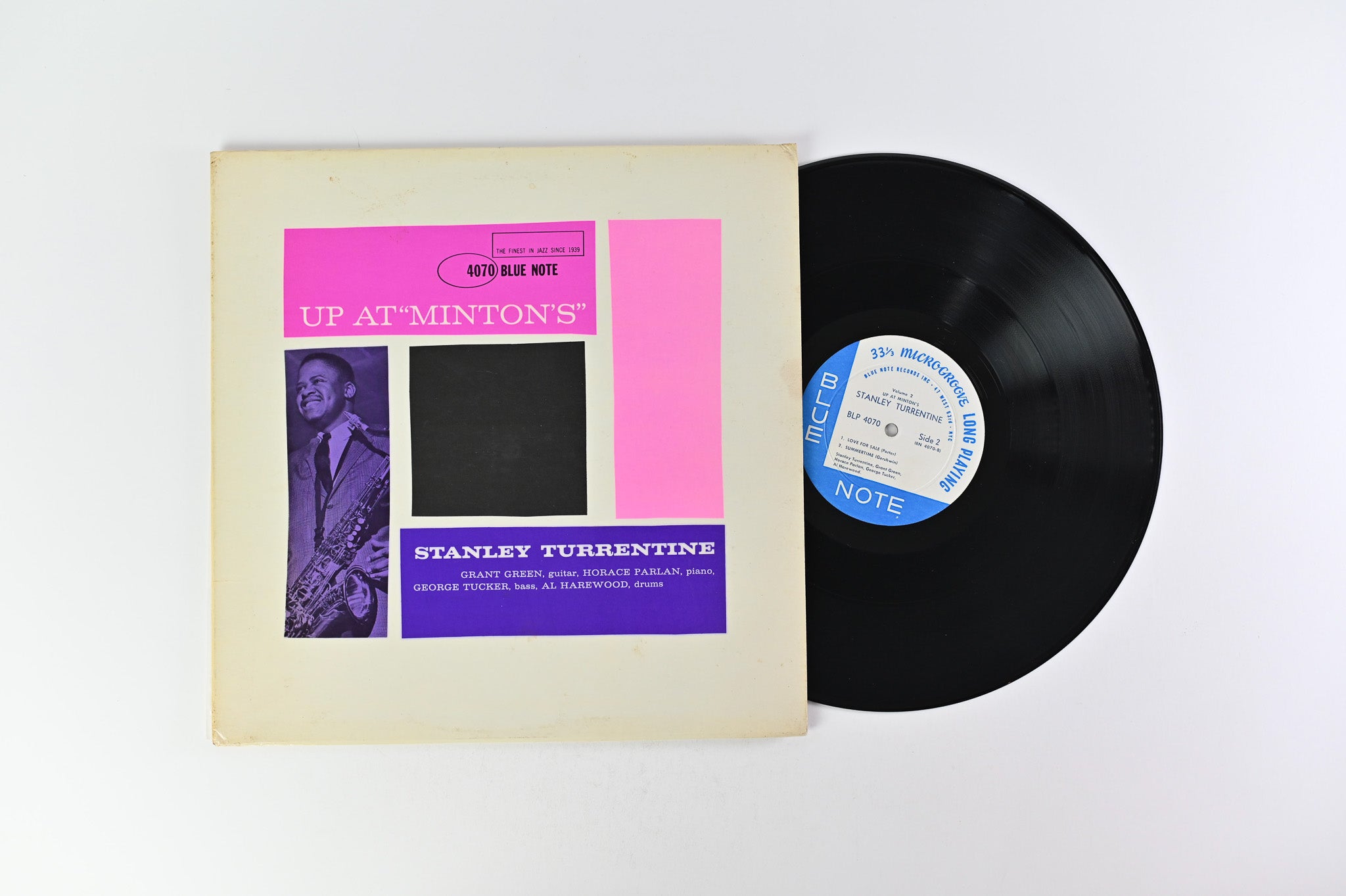 Stanley Turrentine - Up At "Minton's", Vol. 2 on Blue Note Mono First Press