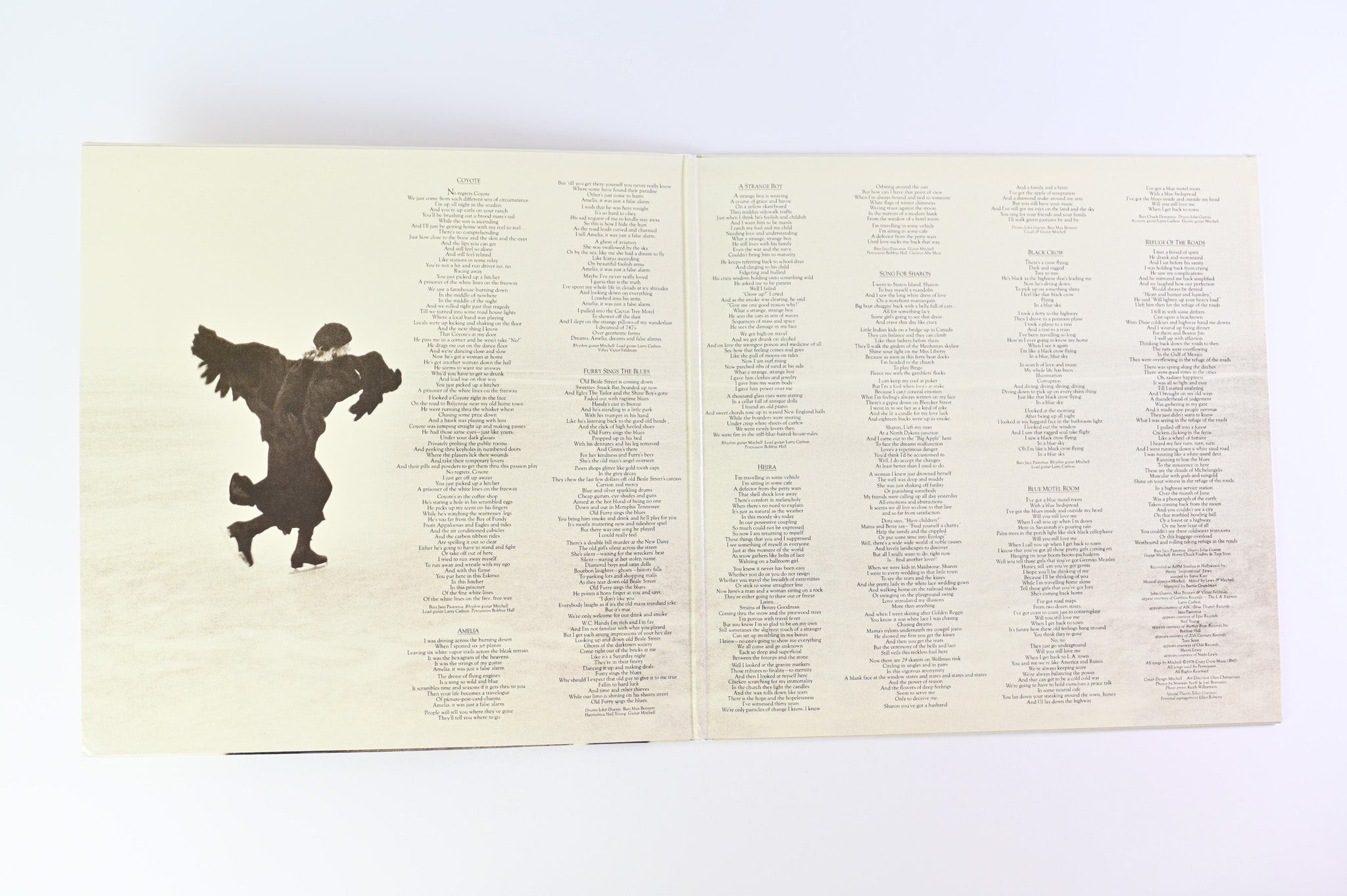 Joni Mitchell - Hejira on Asylum 180 Gram Reissue