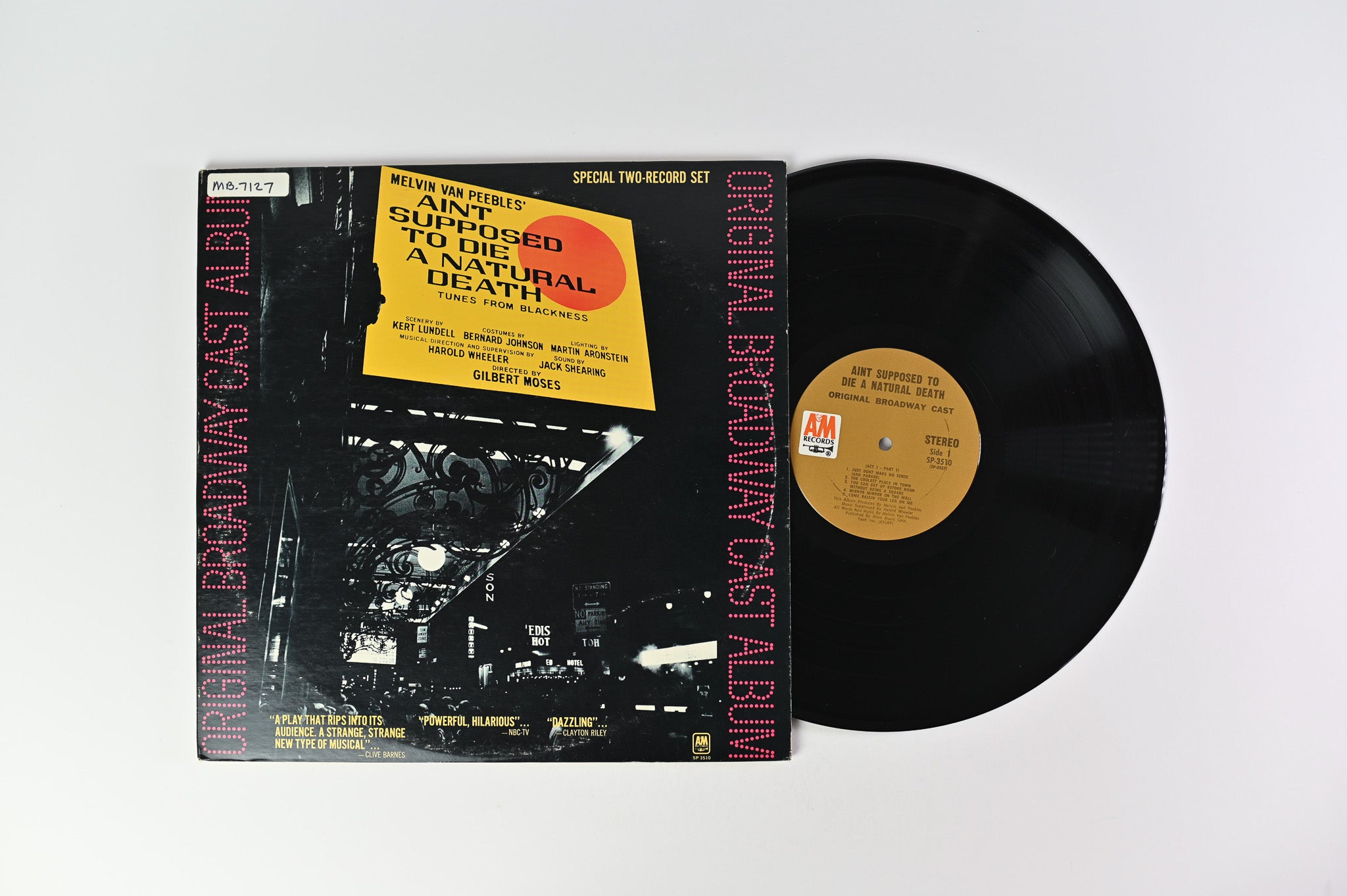 Melvin Van Peebles - Ain't Supposed To Die A Natural Death (Tunes From Blackness) on A&M Records