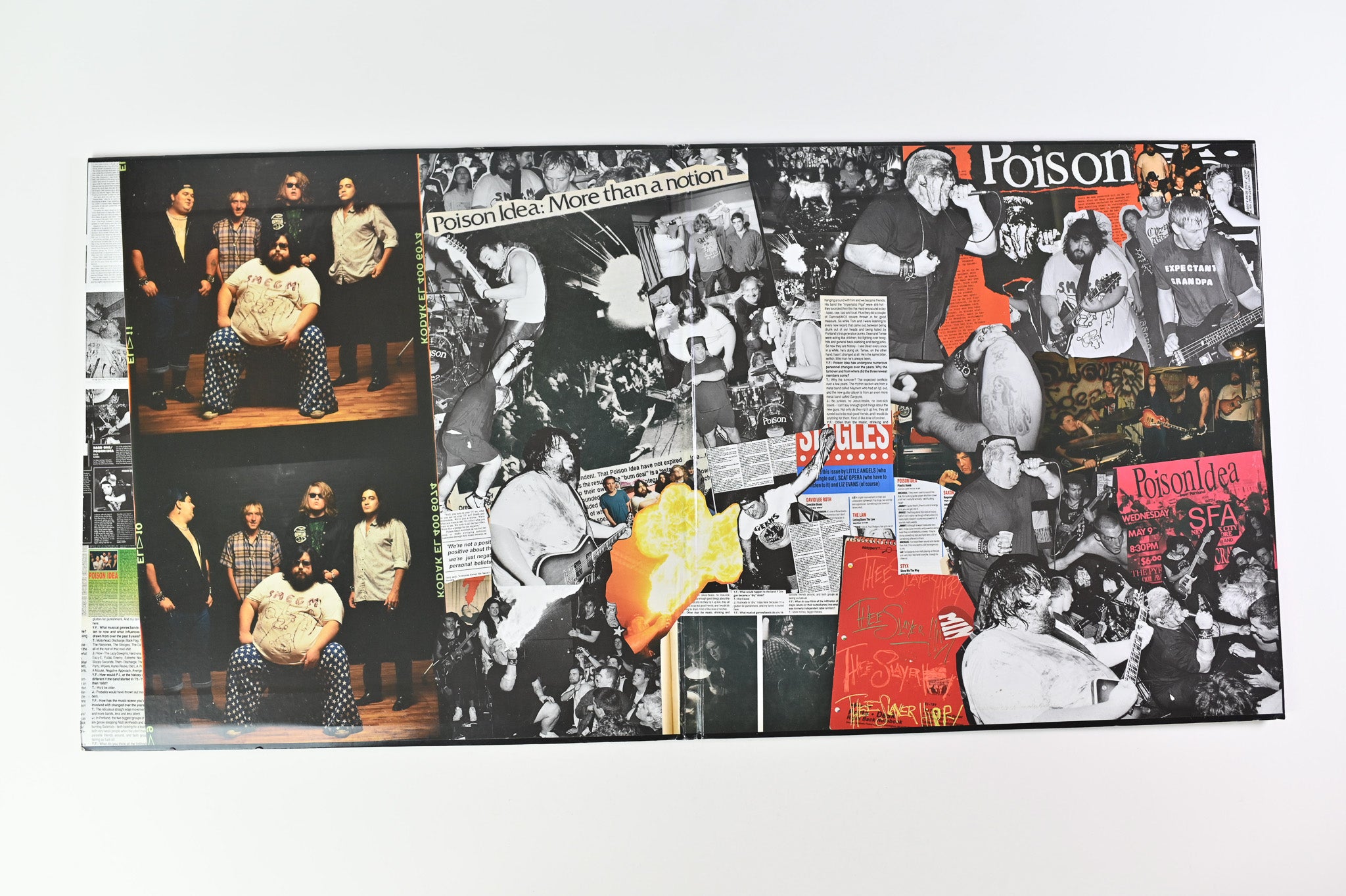 Poison Idea - Feel The Darkness on American Leather Silver Translucent