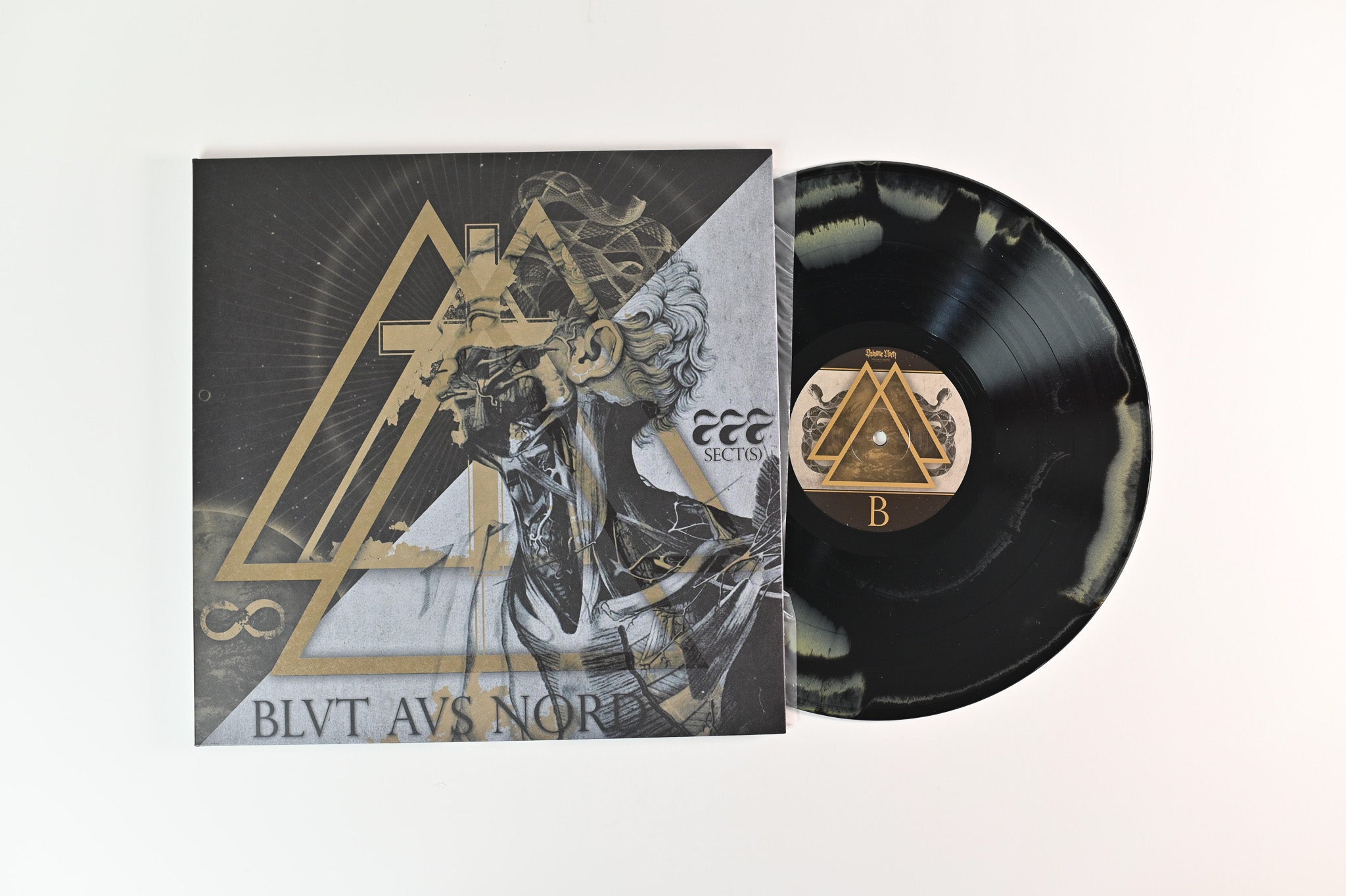 Blut Aus Nord - 777 - Sect(s) on Debemur Morti Productions - Black/Gold Starburst Vinyl