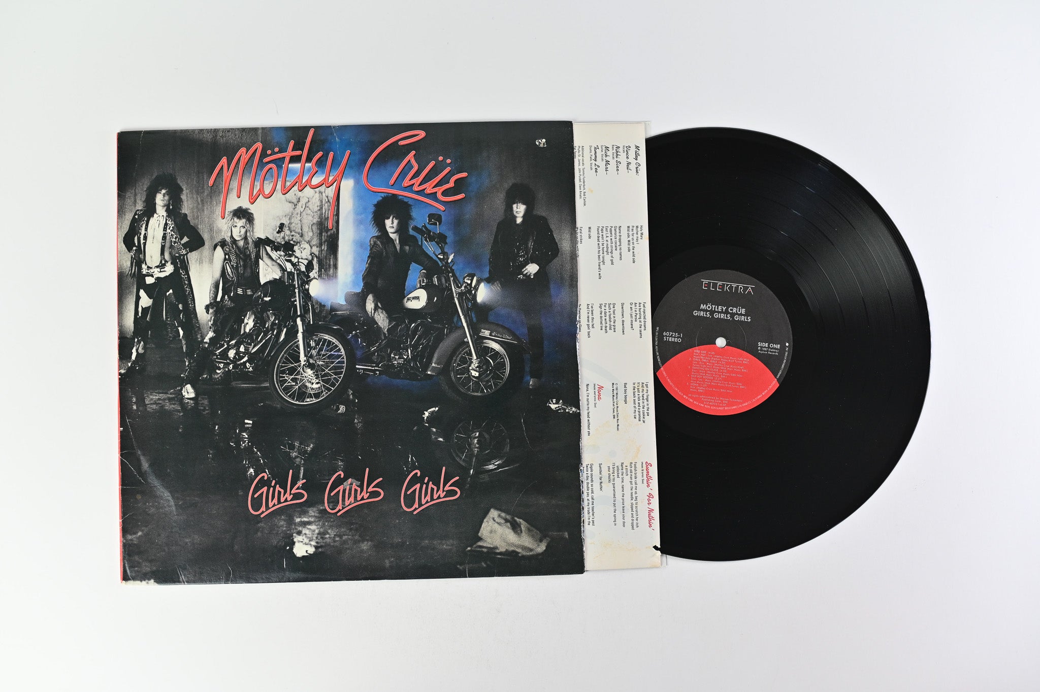 Mötley Crüe - Girls, Girls, Girls on Elektra