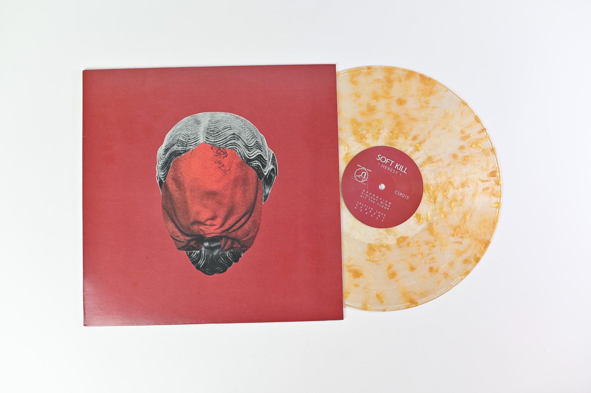 Soft Kill - Heresy on Cercle Social Ltd Gold Metallic Ripple Reissue