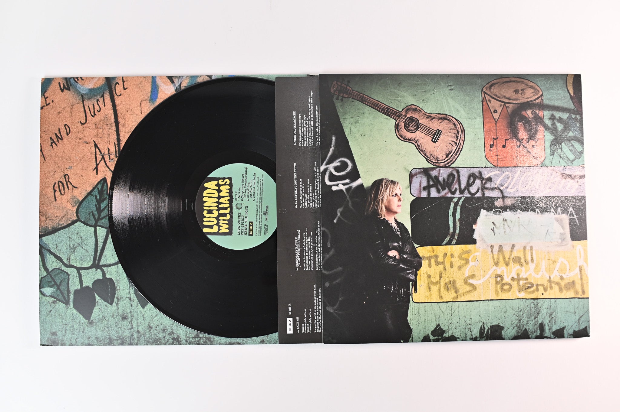 Lucinda Williams - Down Where The Spirit Meets The Bone on Highway 20 Records