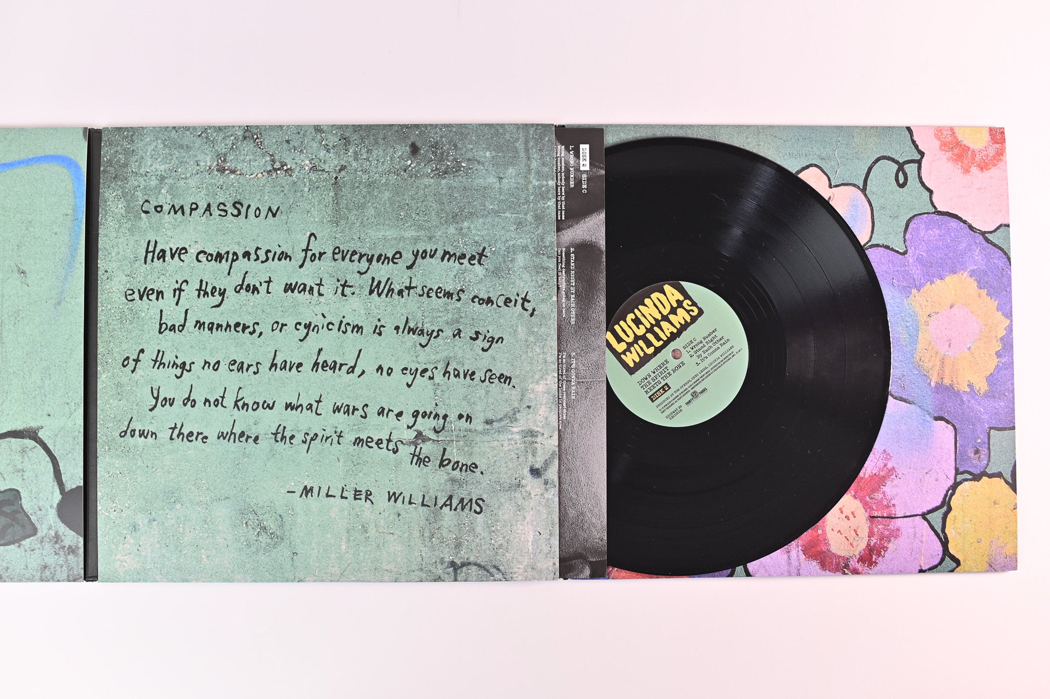 Lucinda Williams - Down Where The Spirit Meets The Bone on Highway 20 Records