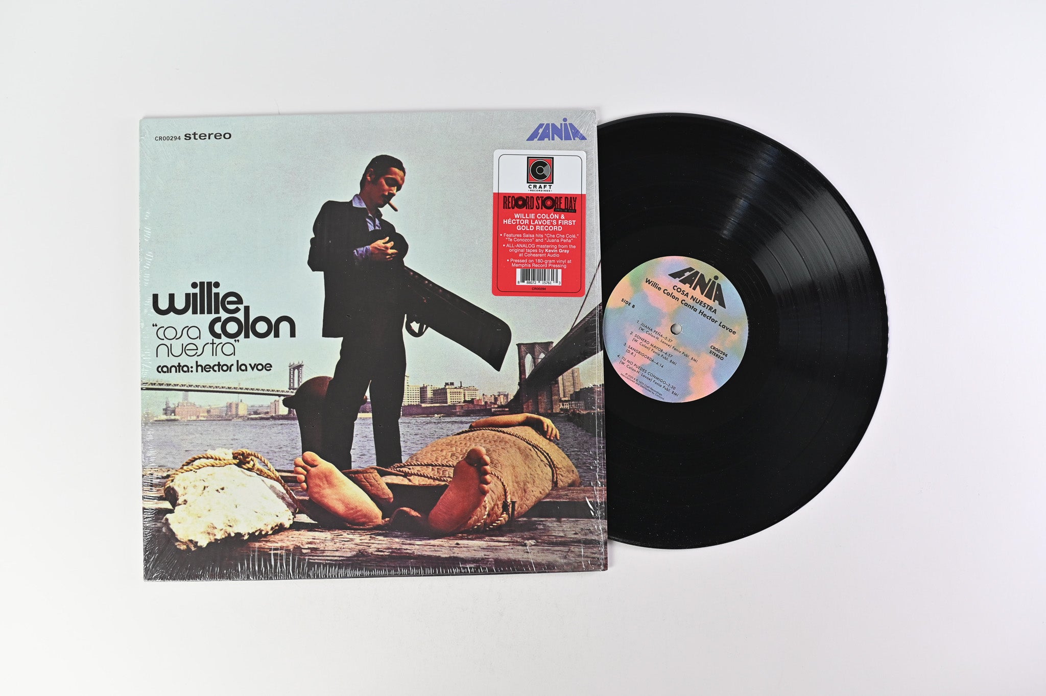 C.O.S.A. レコード　LP Willie Colón - Cosa Nuestra on Craft Recordings Ltd RSD Reissue