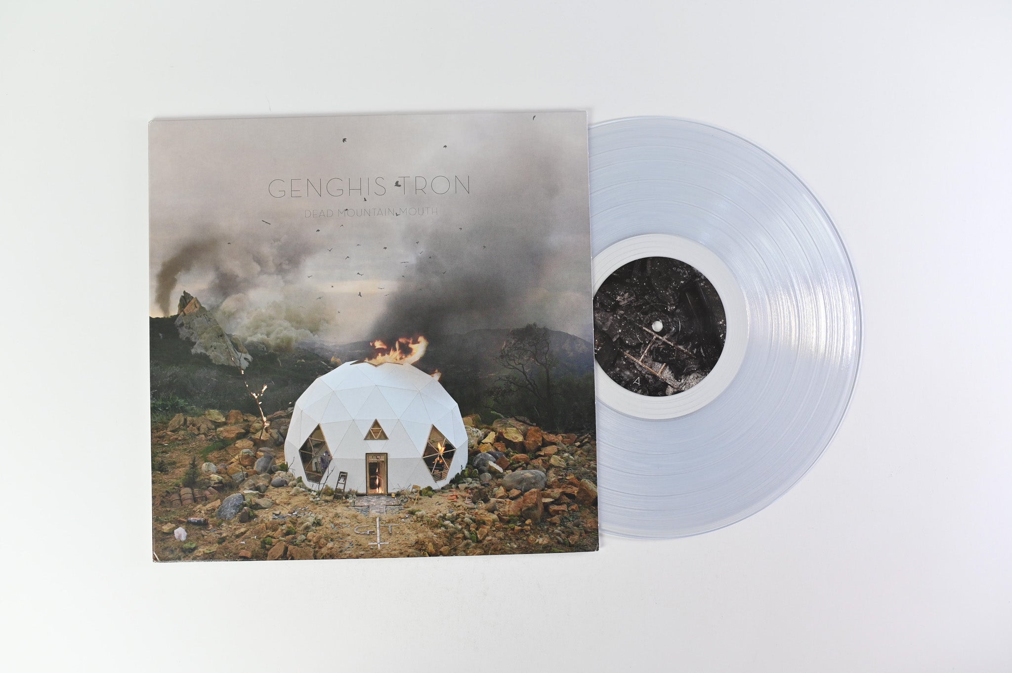 Genghis Tron - Dead Mountain Mouth on Relapse Clear Reissue