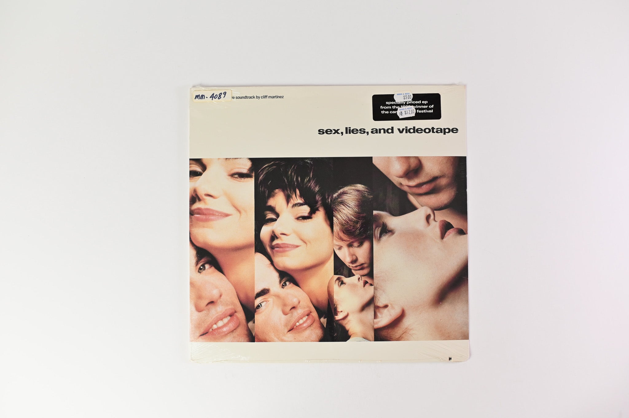 Cliff Martinez - Sex, Lies, And Videotape - Original Motion Picture Soundtrack on Virgin Movie Music Sealed