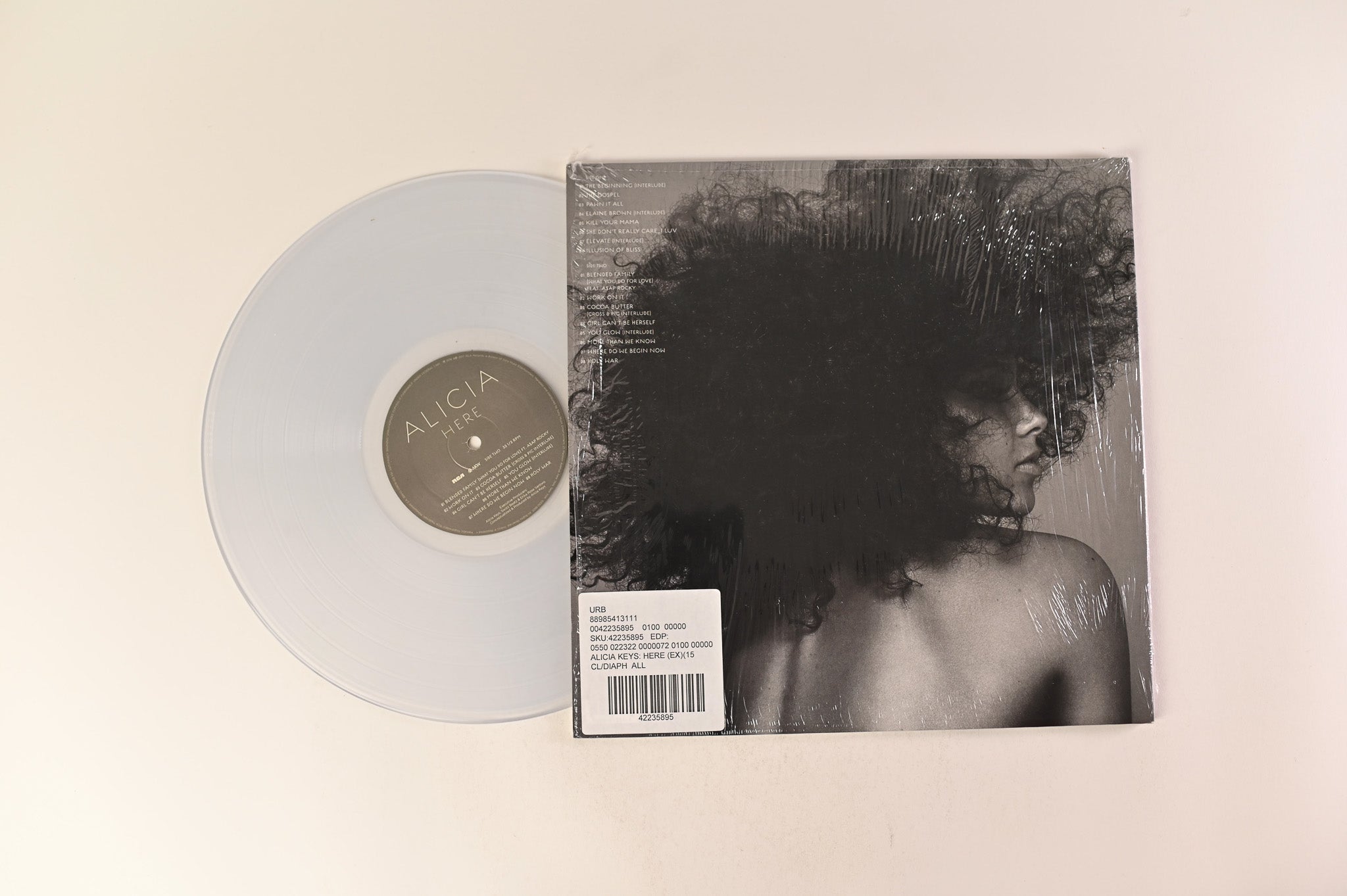 Alicia Keys - Here on RCA - Clear Vinyl