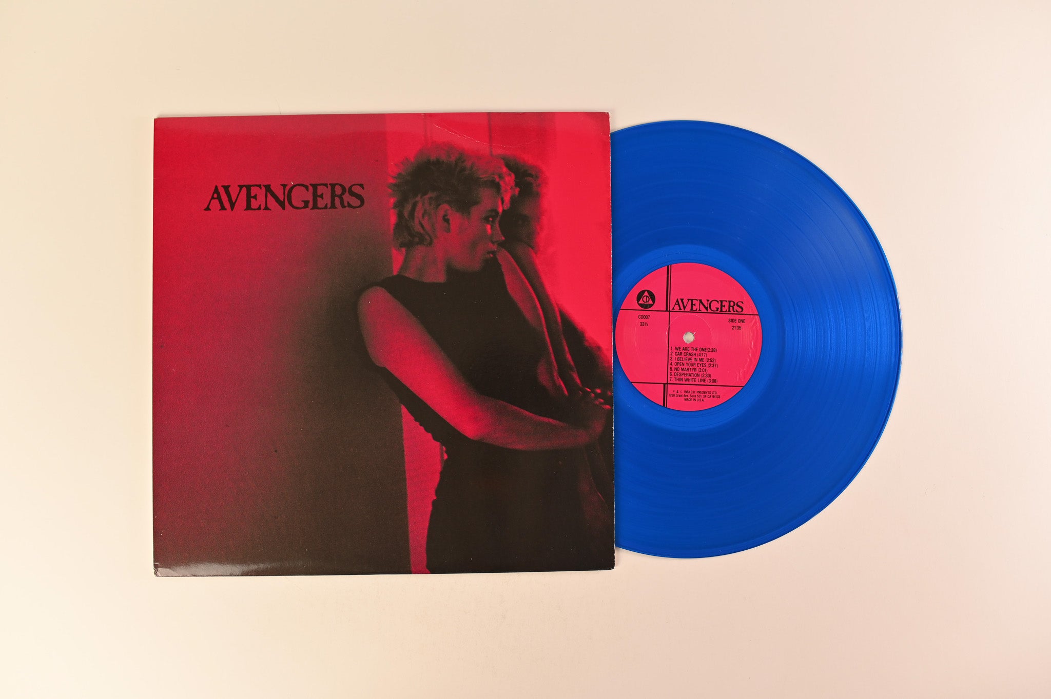 Avengers - Avengers on CD Presents Blue Repress