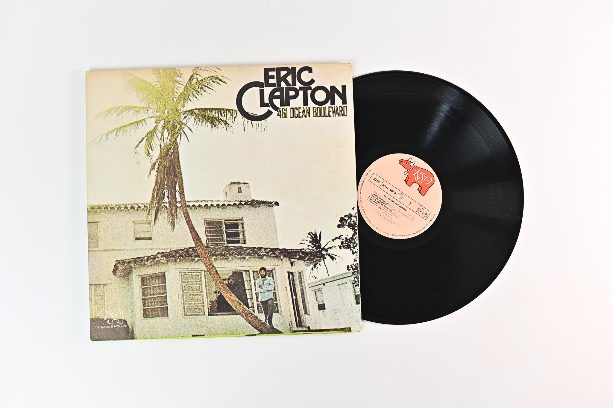 Eric Clapton - 461 Ocean Boulevard on RSO - Japanese pressing