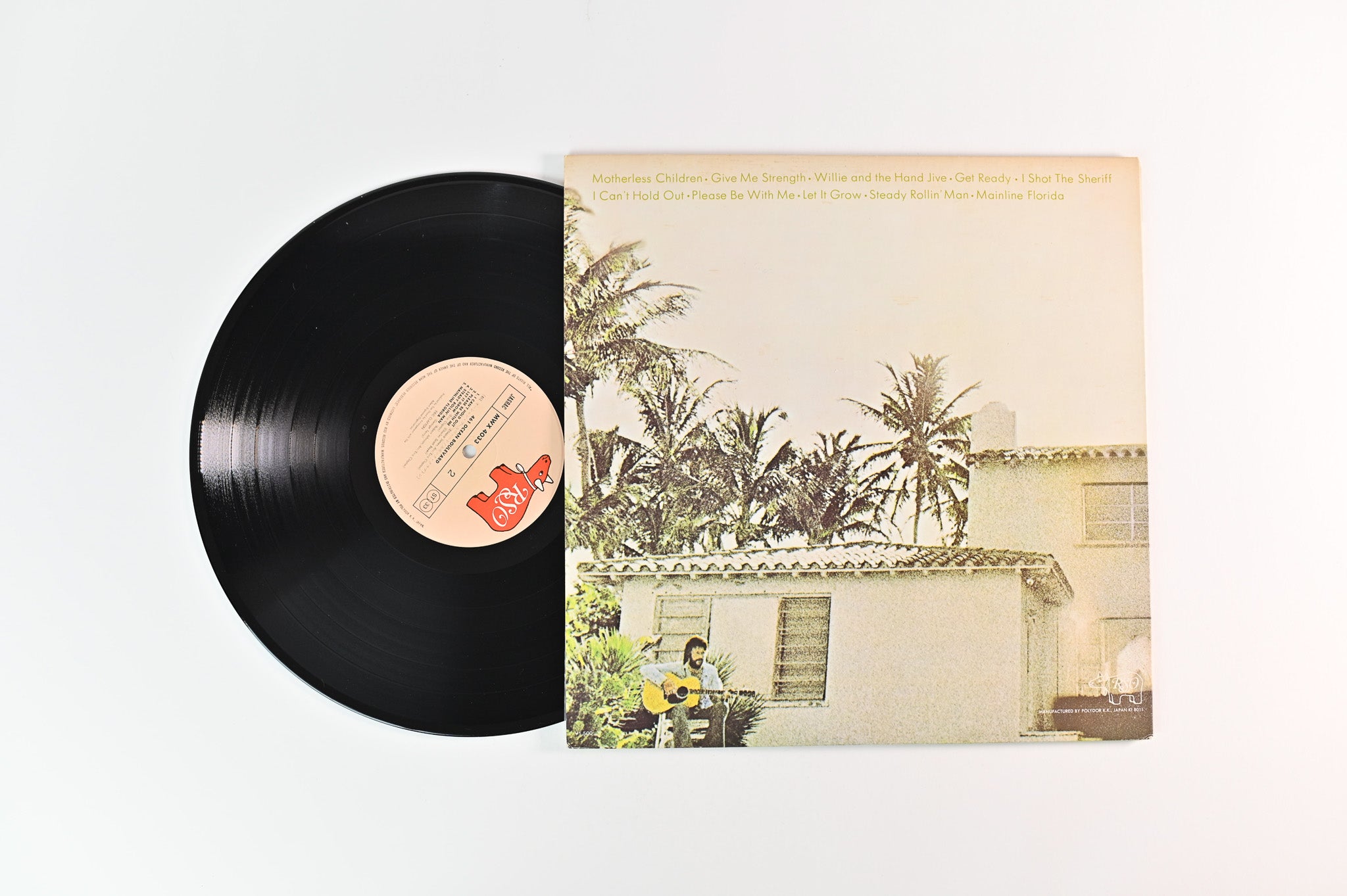 Eric Clapton - 461 Ocean Boulevard on RSO - Japanese pressing