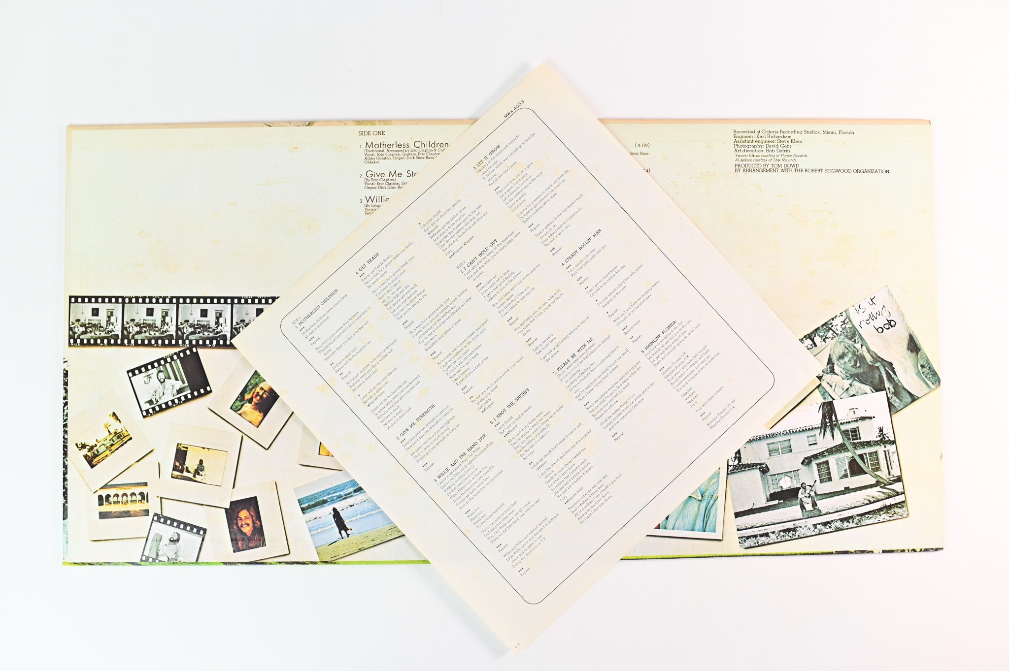 Eric Clapton - 461 Ocean Boulevard on RSO - Japanese pressing