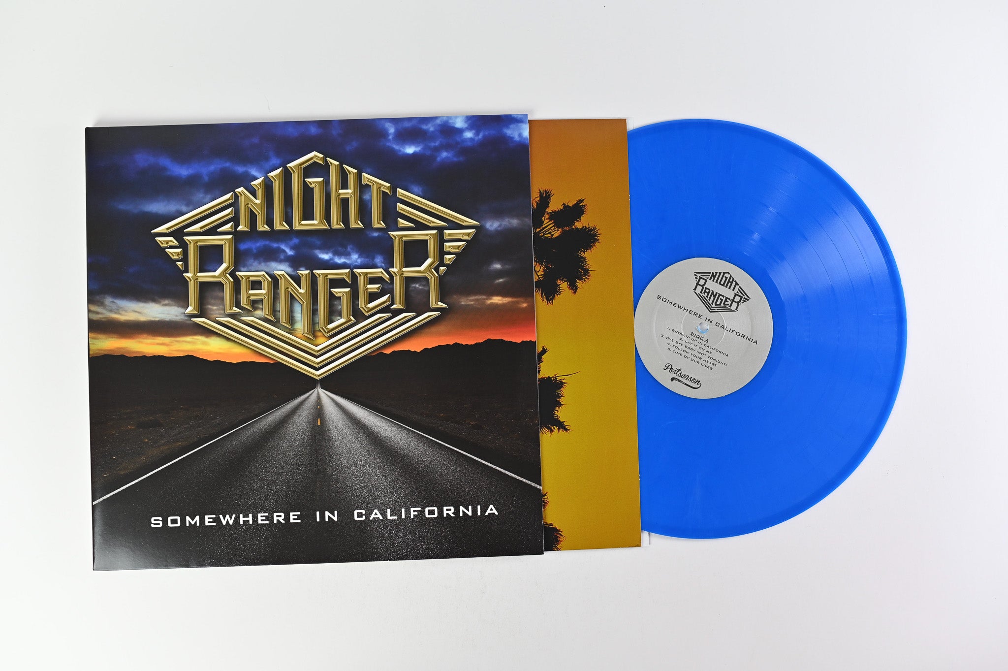 Night Ranger - Somewhere In California on Postseason Pacific Blue Vinyl