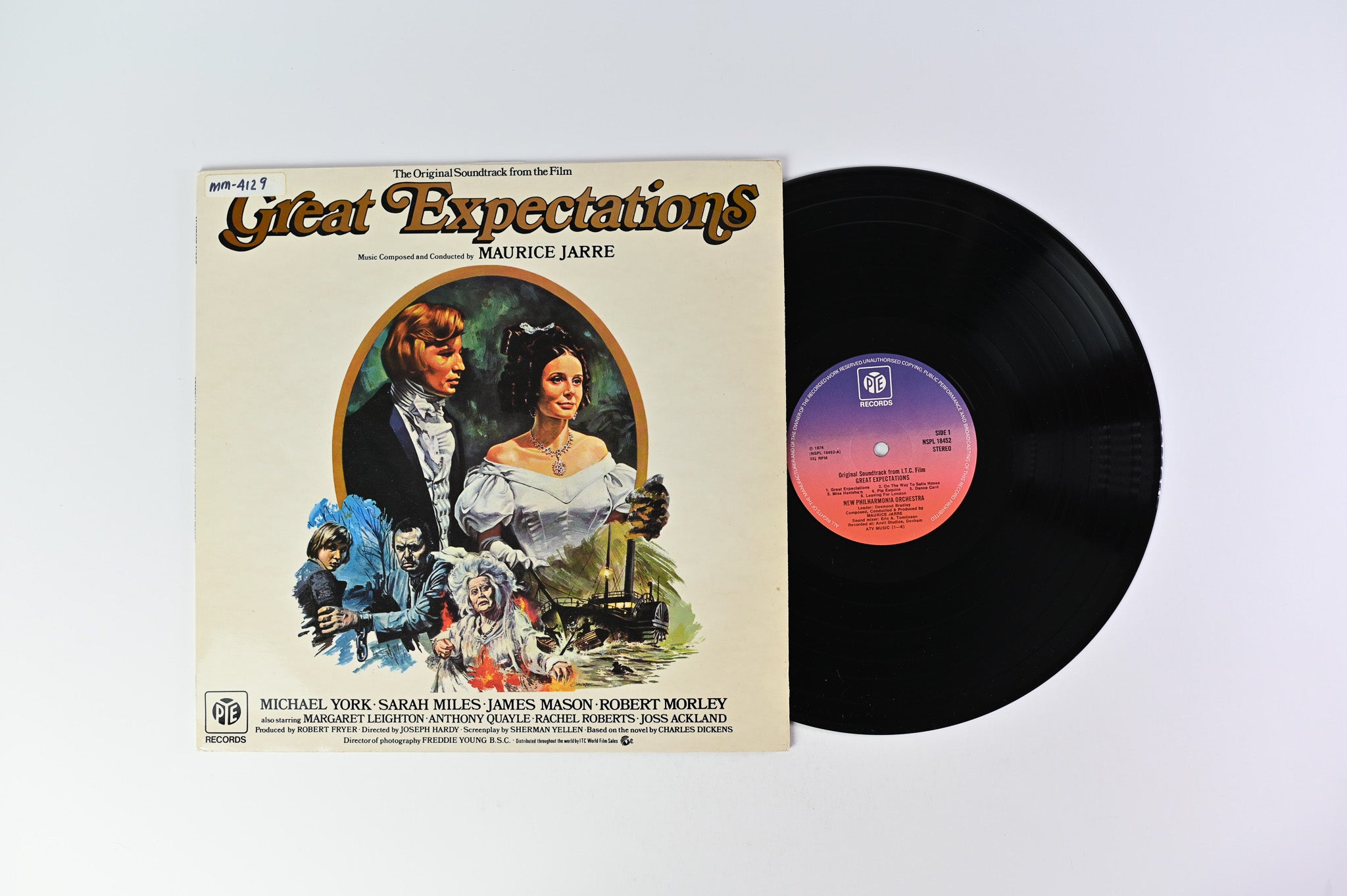 Maurice Jarre - Great Expectations (Original Soundtrack) on Pye Records