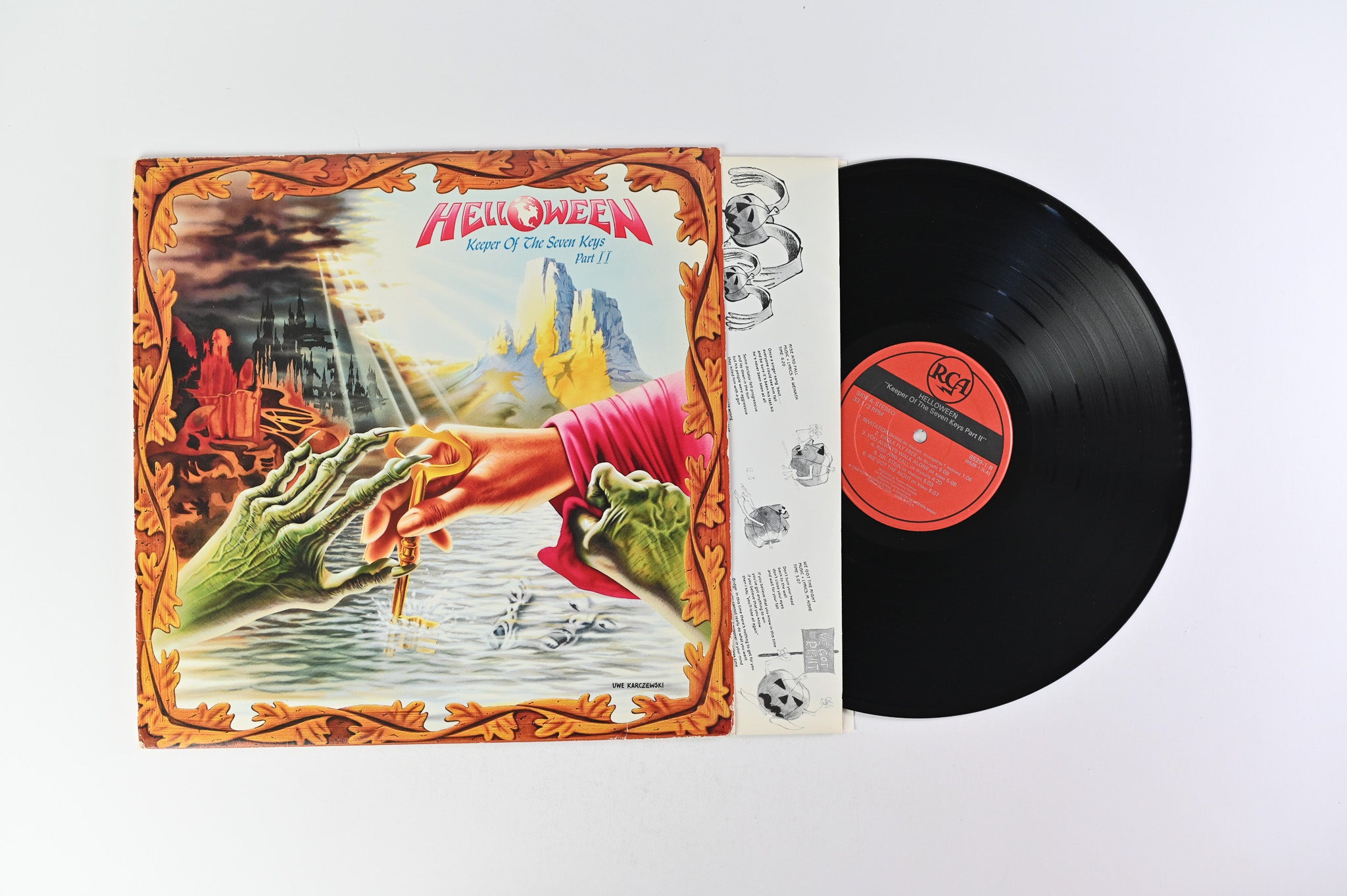 Helloween - Keeper Of The Seven Keys Part II on RCA Misprint