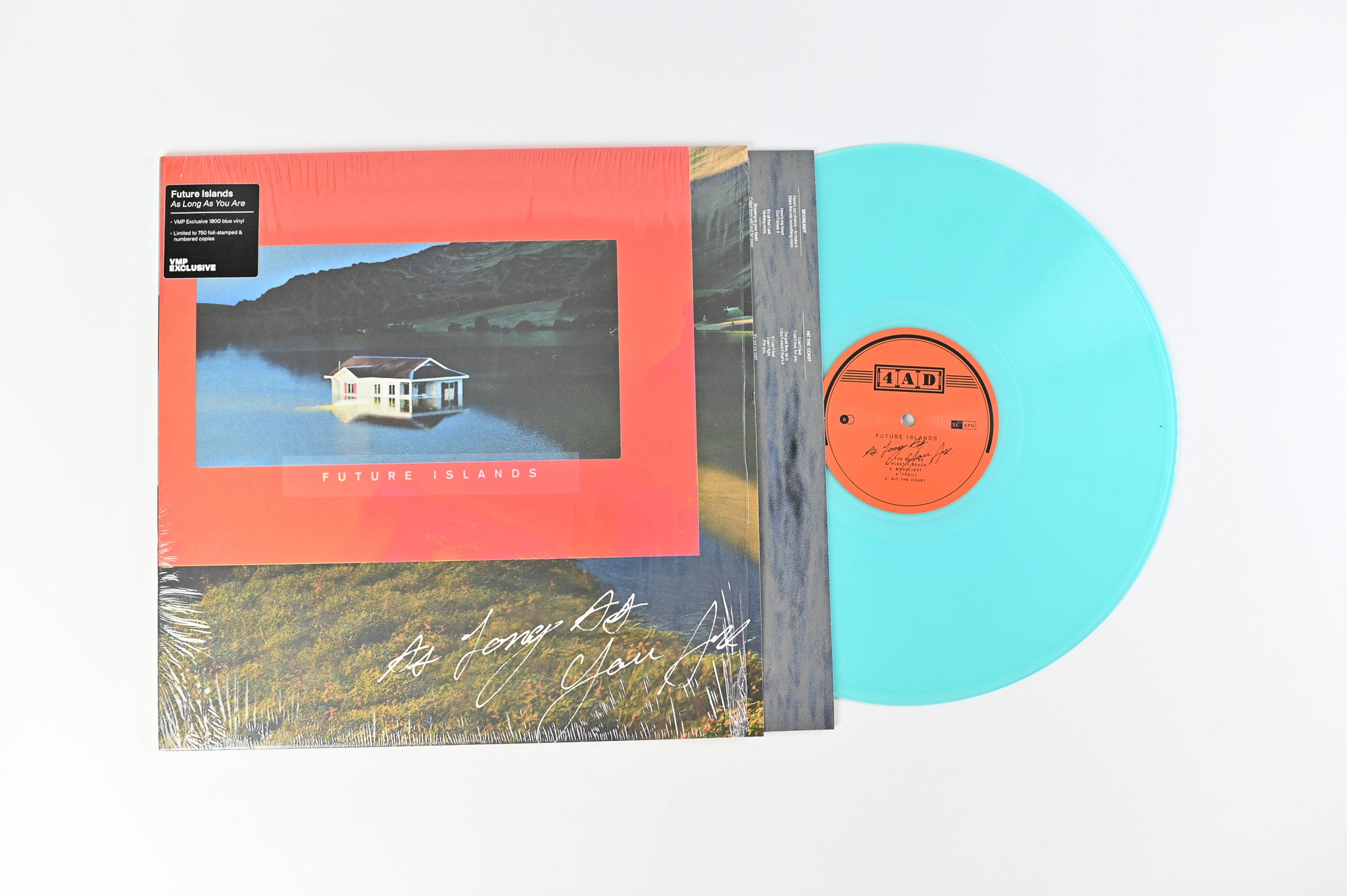 Future Islands - As Long As You Are on 4AD Vinyl Me Please Ltd Numbered Light Blue Vinyl