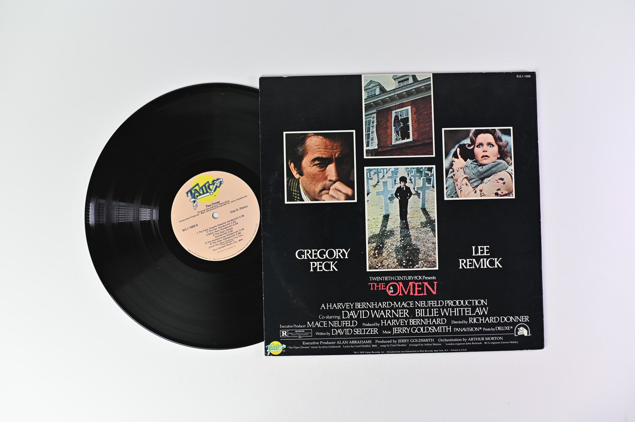 Jerry Goldsmith - The Omen - Original Motion Picture Soundtrack on Tattoo Records