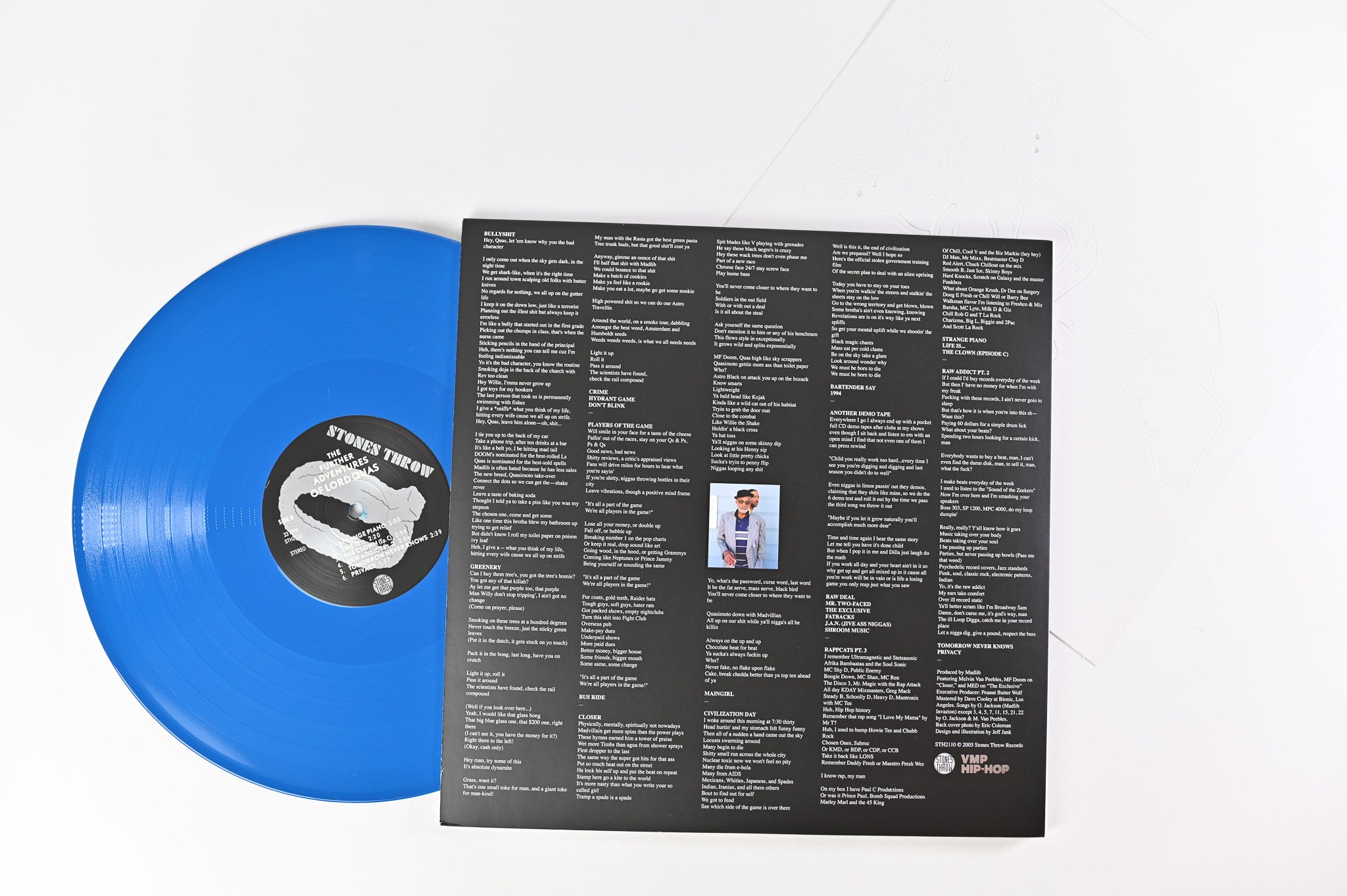 Quasimoto - The Further Adventures Of Lord Quas on Stones Throw VMP Yellow / Blue Reissue