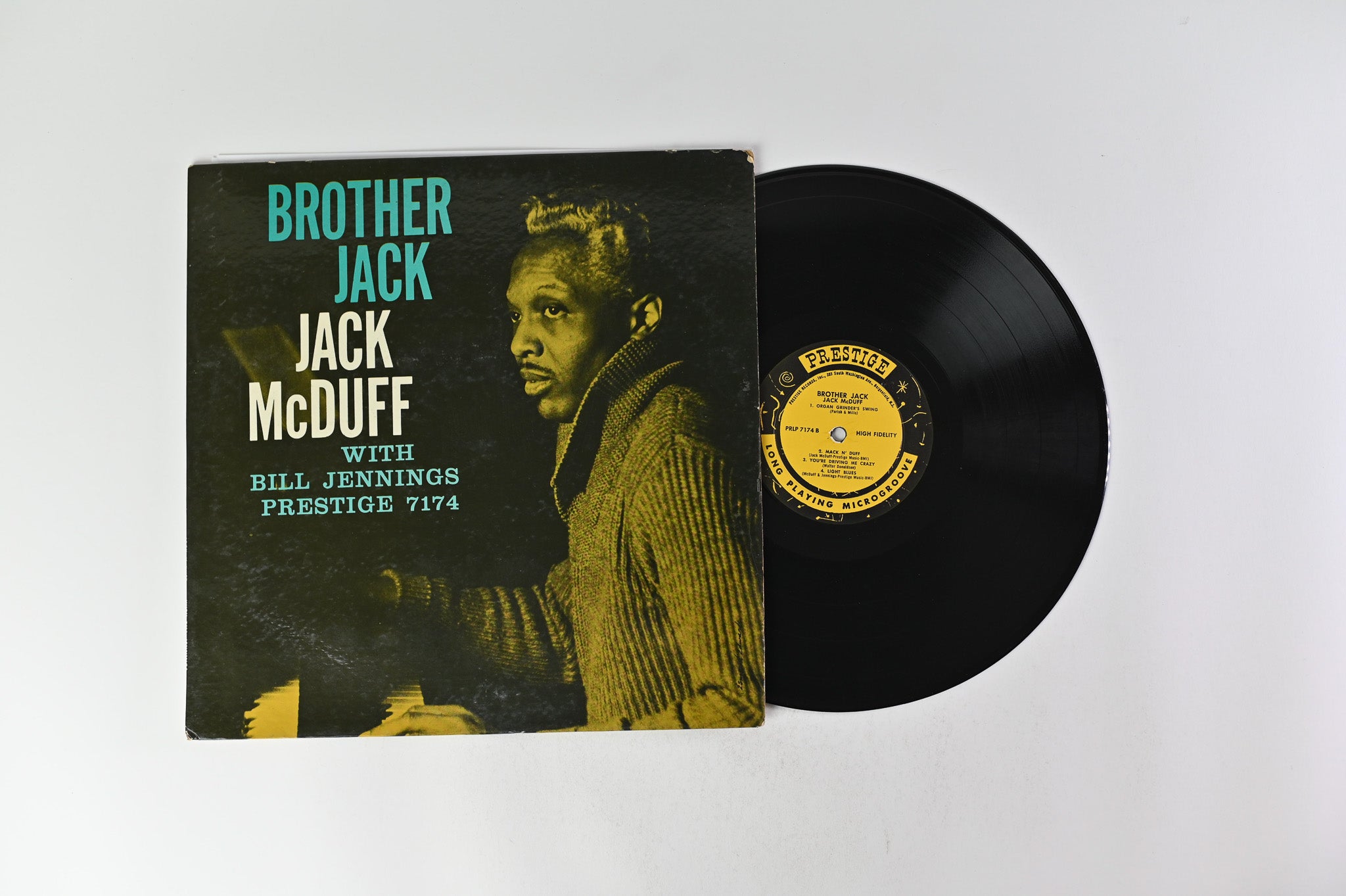 Brother Jack McDuff - Brother Jack on Prestige – PRLP 7174 - Mono