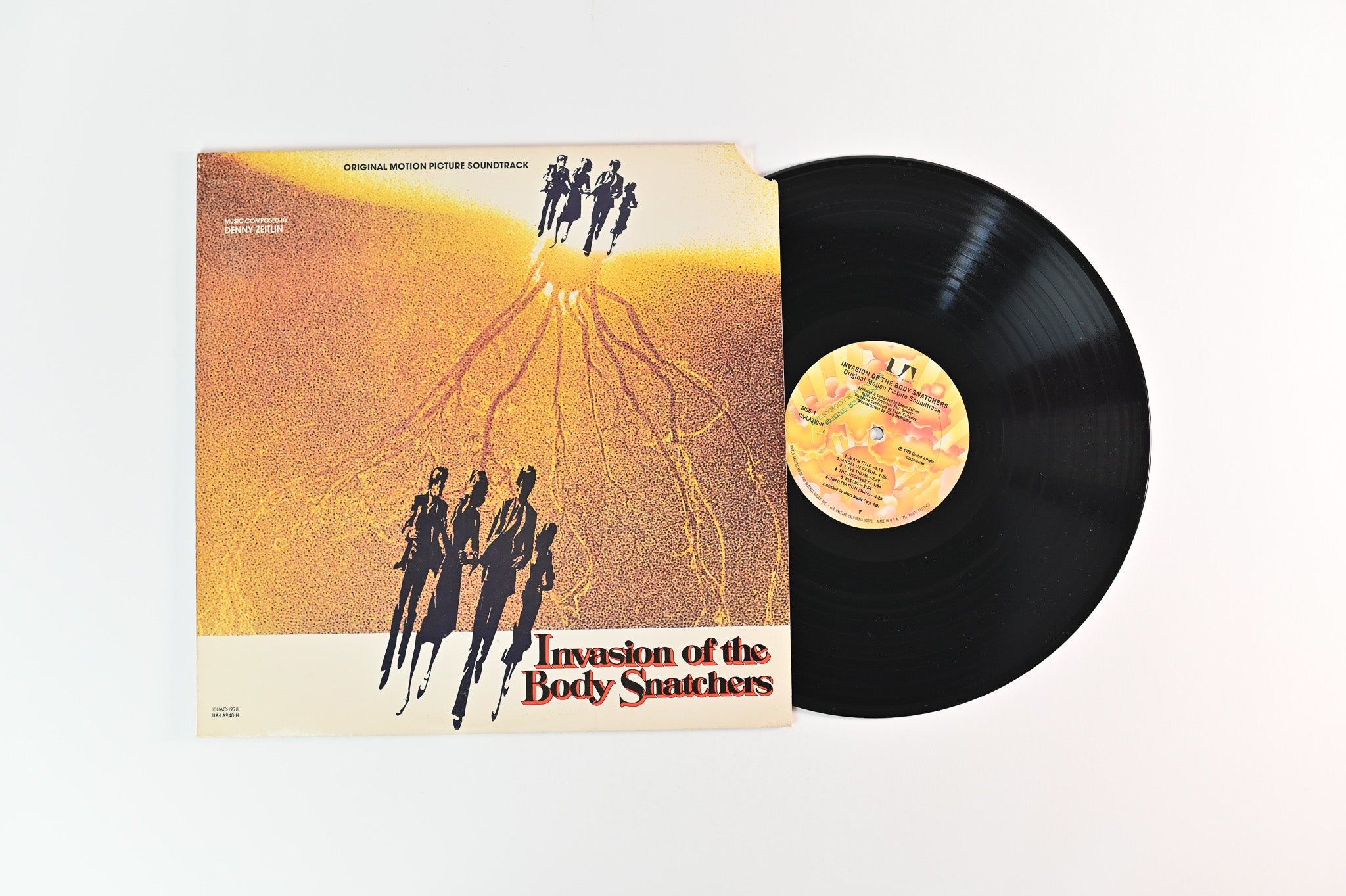 Denny Zeitlin - Invasion Of The Body Snatchers (Original Motion Picture Soundtrack) on United Artists Records