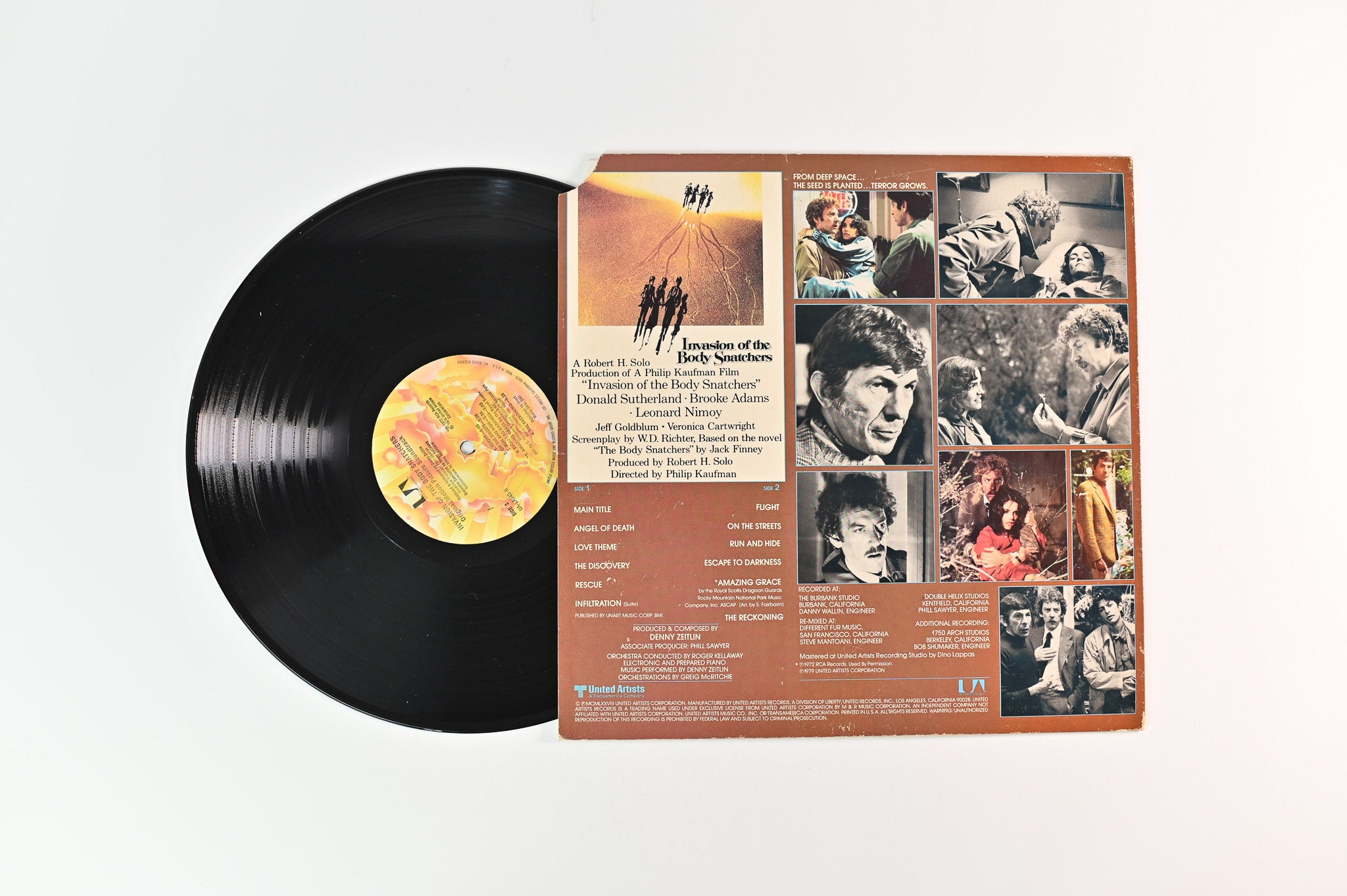 Denny Zeitlin - Invasion Of The Body Snatchers (Original Motion Picture Soundtrack) on United Artists Records